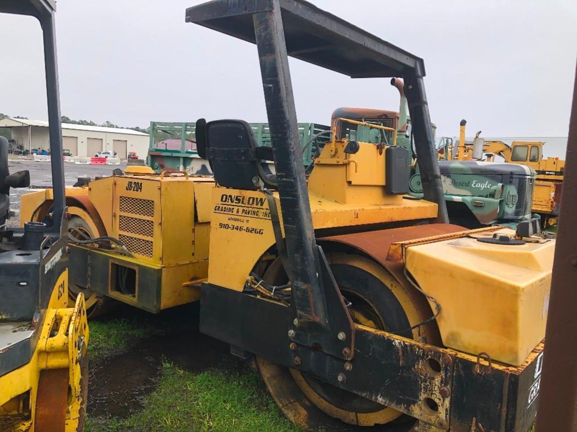 HYPAC C766B TANDEM VIBRATORY ROLLER (UNIT #JB-204) - Image 3 of 4