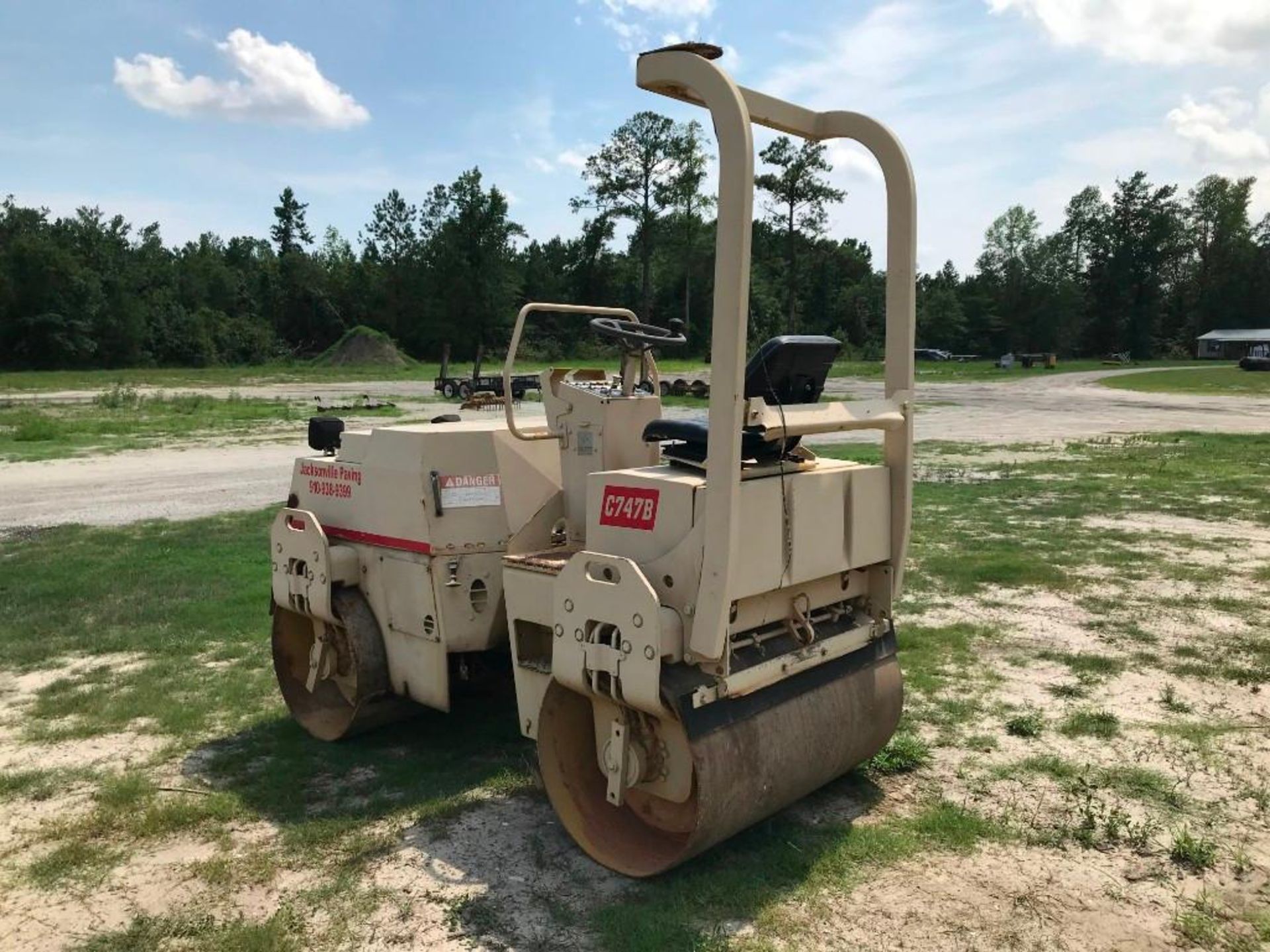 1999 HYPAC C747B TANDEM VIBRATORY ROLLER - Image 4 of 4