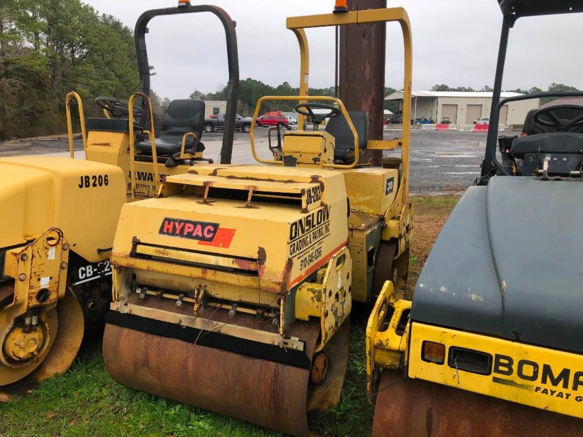 HYPAC C747B TANDEM VIBRATORY ROLLER (UNIT #JB-203)