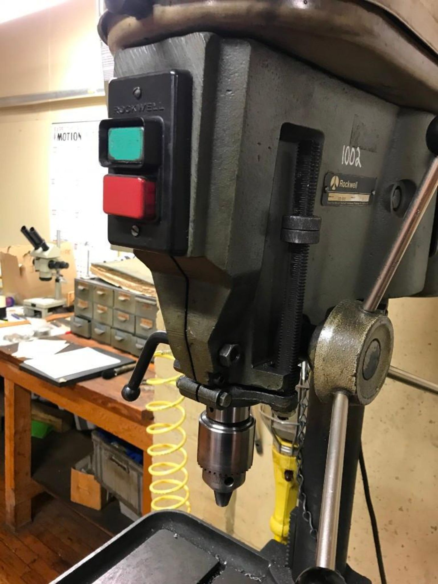 ROCKWELL 15-665 INDUSTRIAL DRILL PRESS - Image 5 of 7