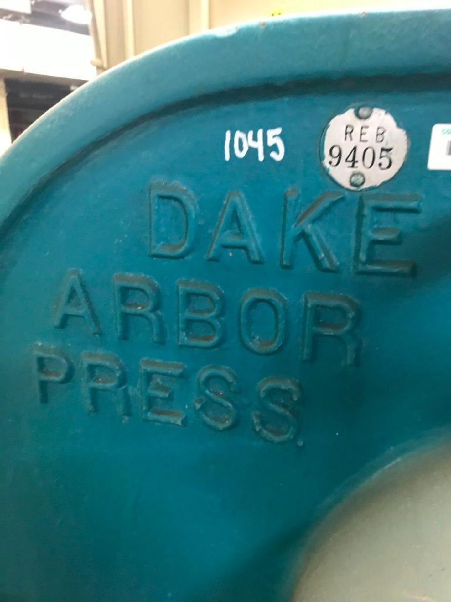 DAKE #3 ARBOR PRESS - Image 2 of 12