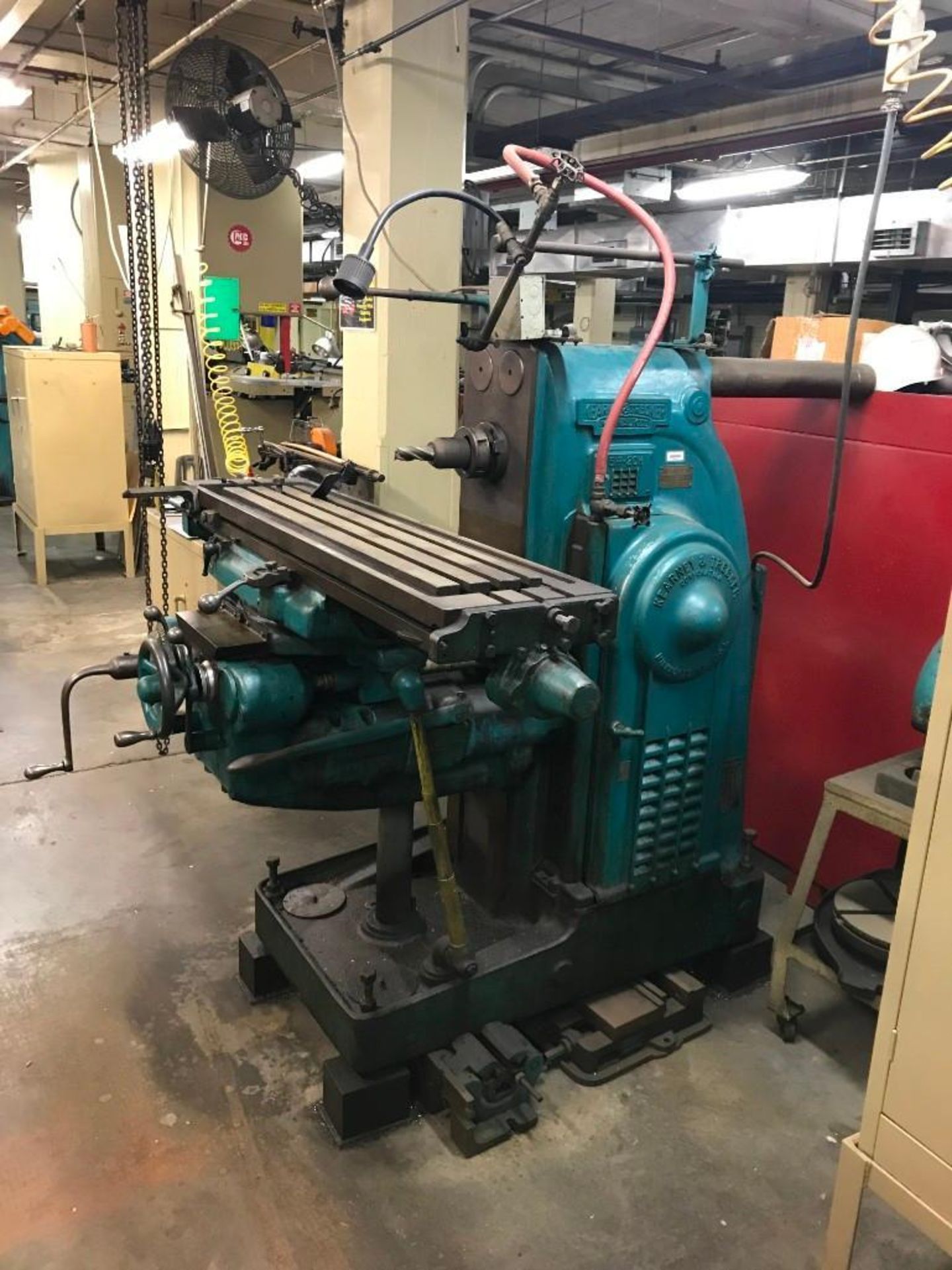 KEARNEY & TRECKER 5HP-2CH HORIZONTAL MILLING MACHINE