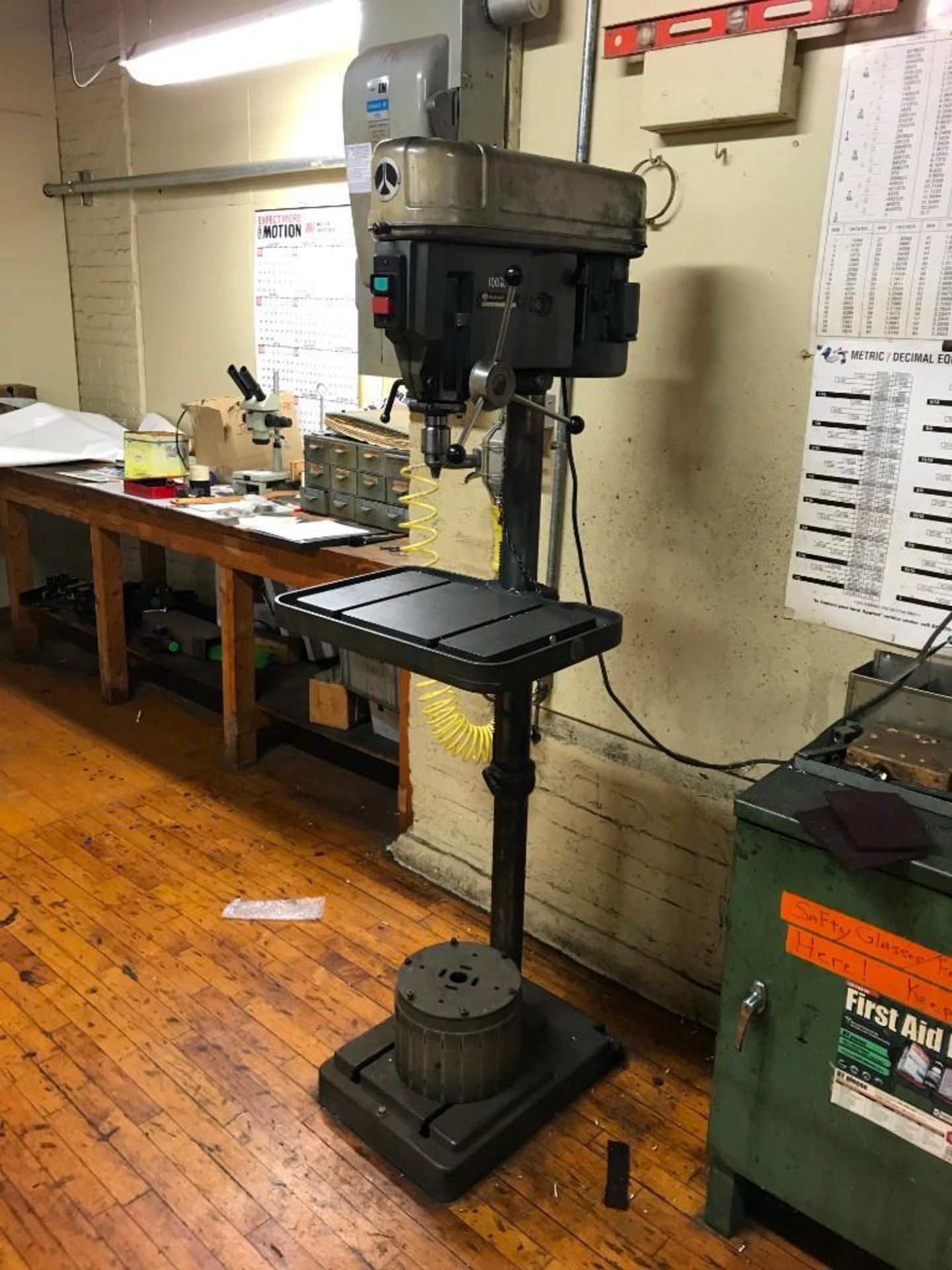 ROCKWELL 15-665 INDUSTRIAL DRILL PRESS