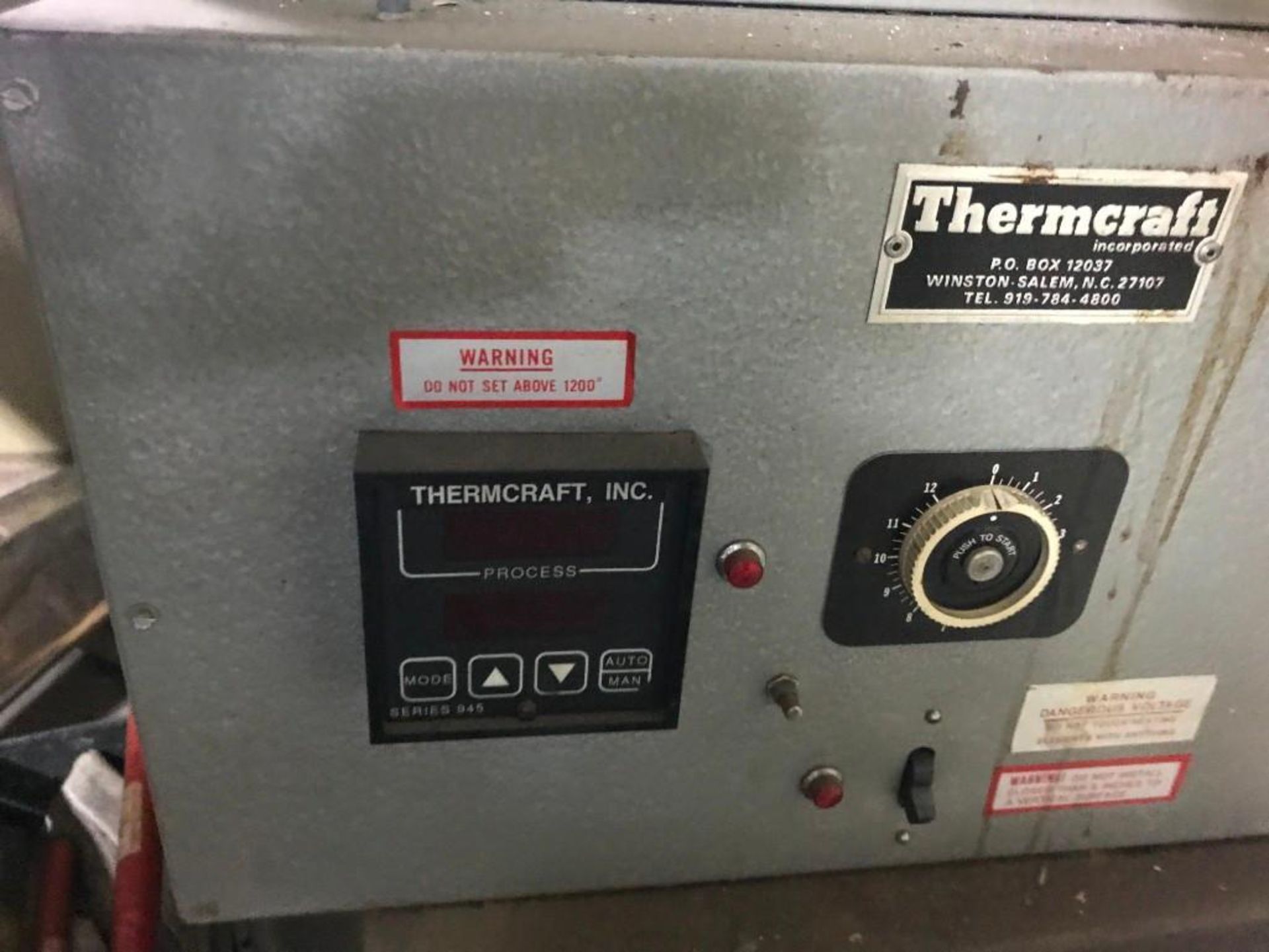 THERMACRAFT 12-8-17-DW BOX FURNACE - Image 5 of 9