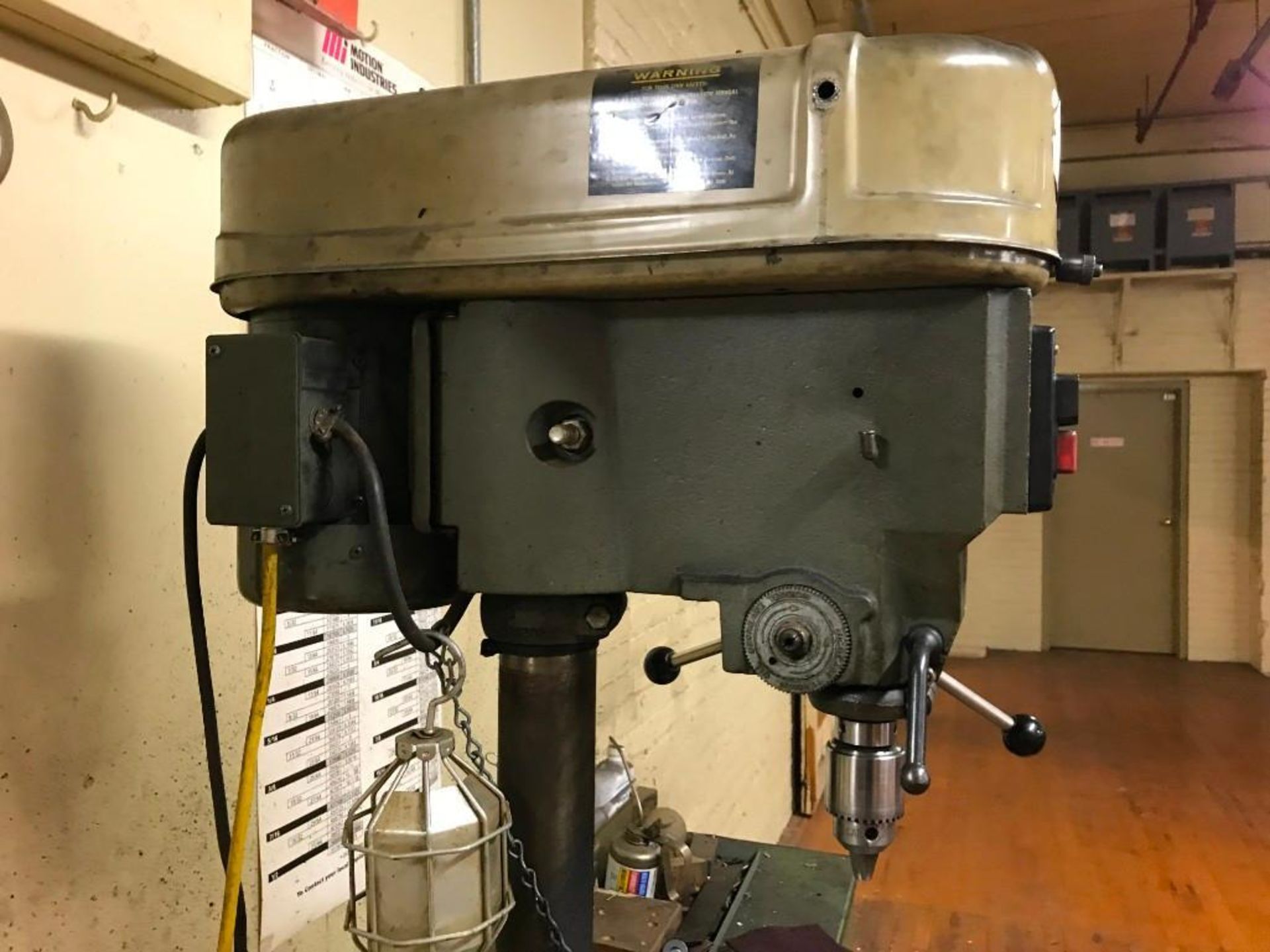 ROCKWELL 15-665 INDUSTRIAL DRILL PRESS - Image 7 of 7