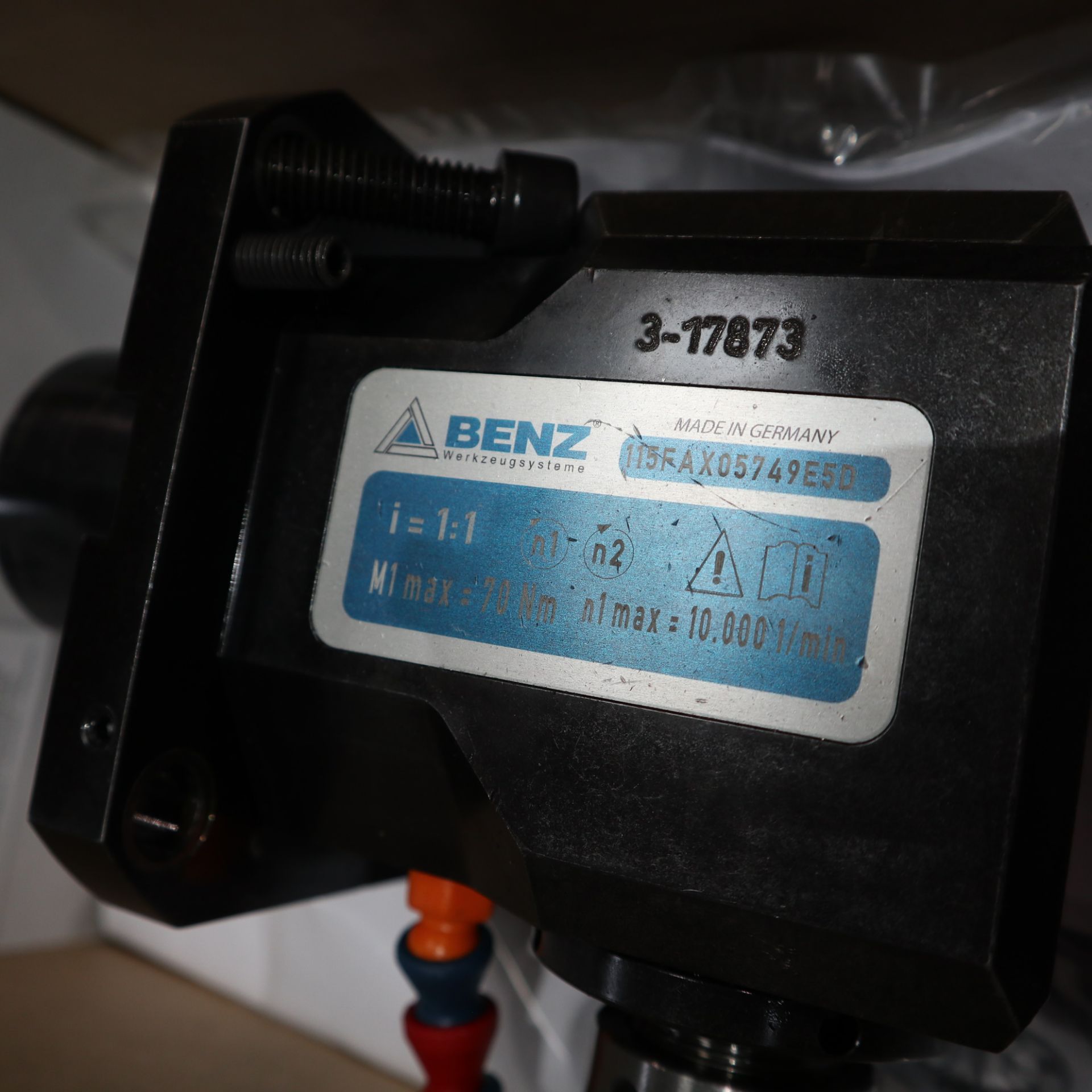 BENZ RADIAL LIVE TOOL MODEL 115FAX05749E5D, S/N 3-17873 (USED WITH NLX1500 AND NL2500) - Image 3 of 3