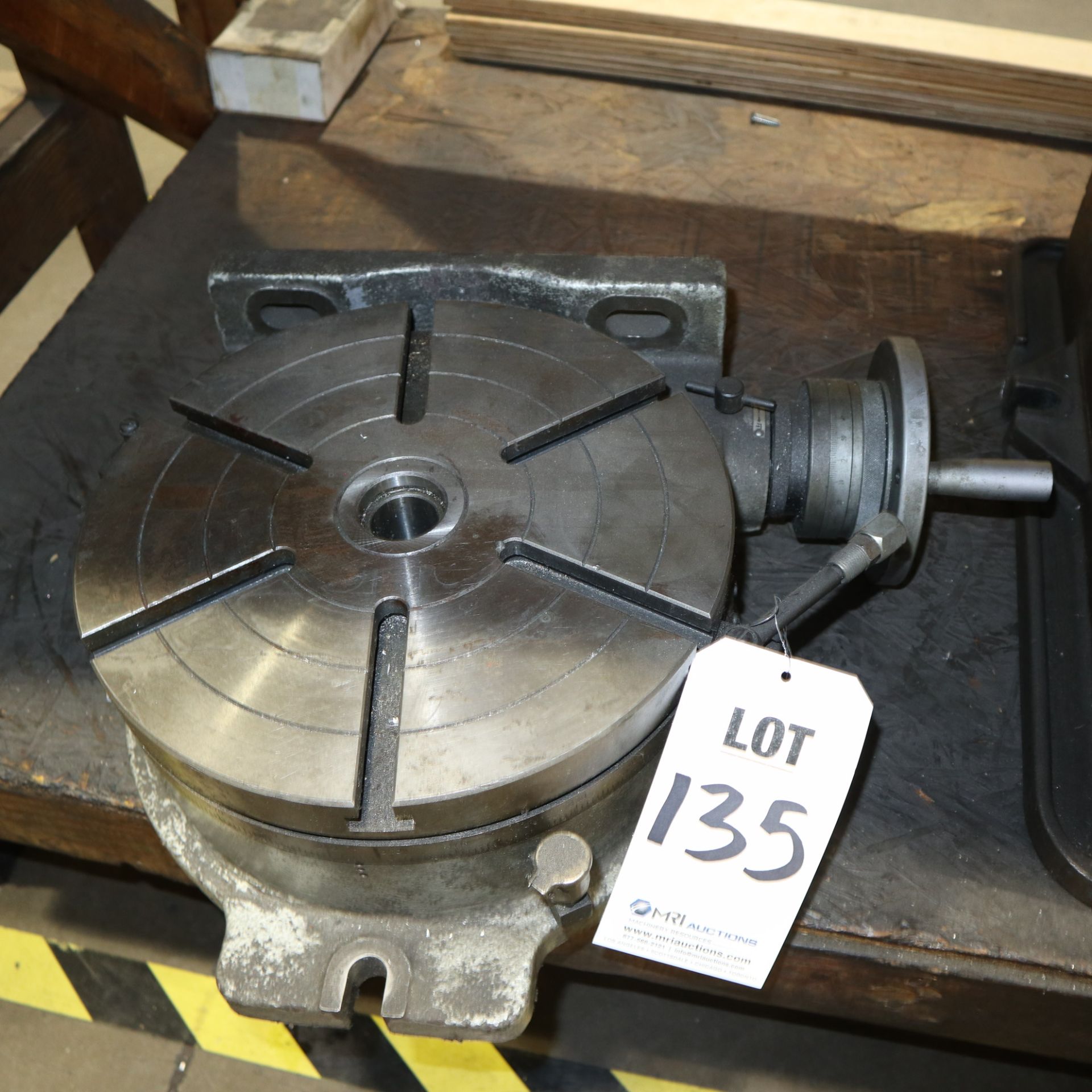 12" ROTARY TABLE, MANUAL - Image 2 of 2