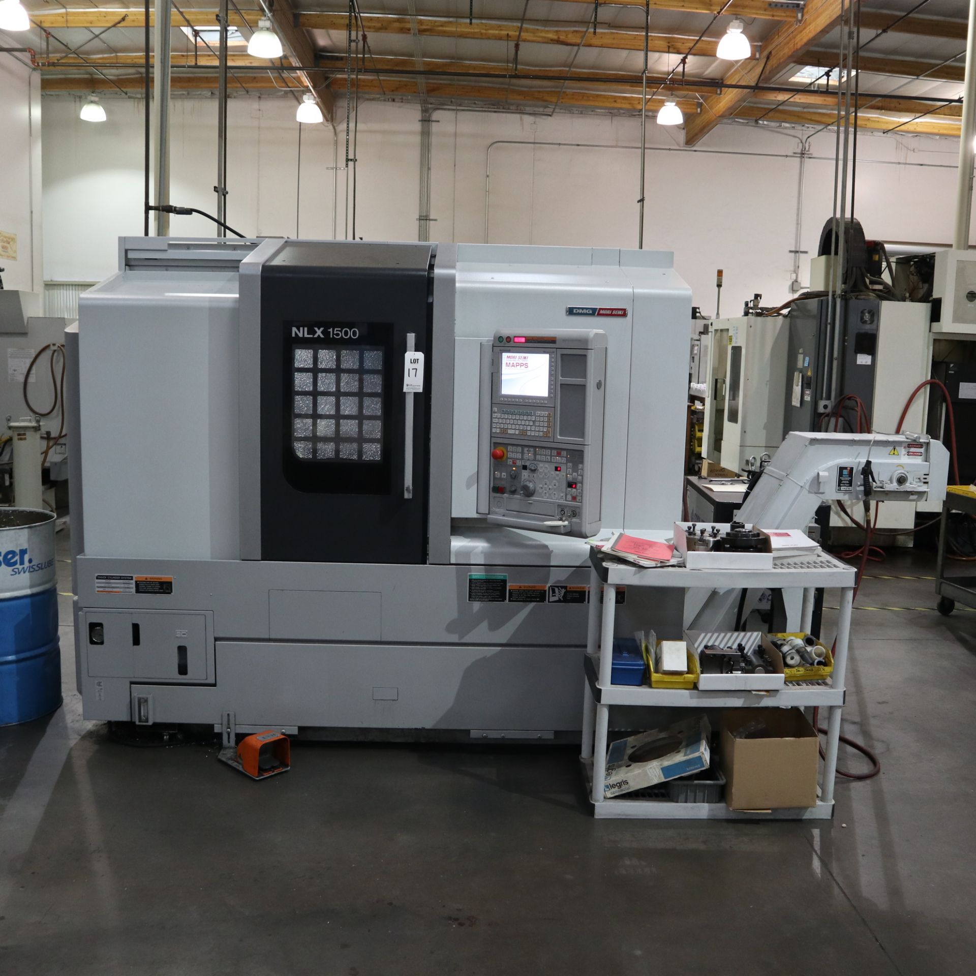 2013 MORI SEIKI NLX1500Y, MORI MAPPS 4 CONTROL, 6” CHUCK, Y-AXIS MILLING, TAILSTOCK, CHIP