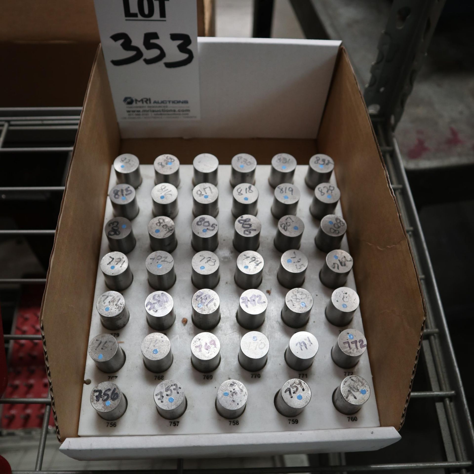 .751- .832 INSPECTION PIN GAGE SET, PARTIAL - Image 3 of 3