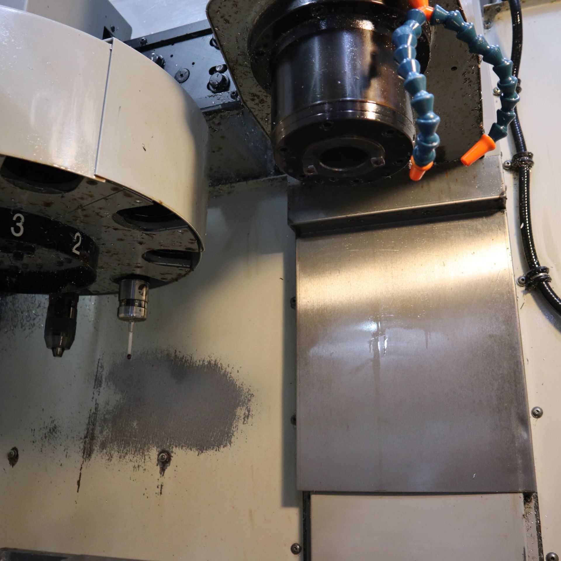 2008 HAAS SUPER MINI MILL, 16” X 12” X 10”, HAAS CTRL, 20 TOOL ATC, 4TH AXIS READY, 10000 RPM - Image 3 of 10