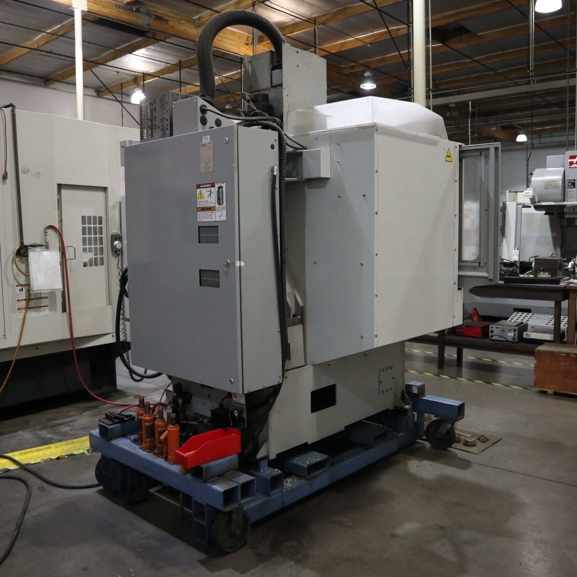 2008 HAAS SUPER MINI MILL, 16” X 12” X 10”, HAAS CTRL, 20 TOOL ATC, 4TH AXIS READY, 10000 RPM - Image 8 of 10