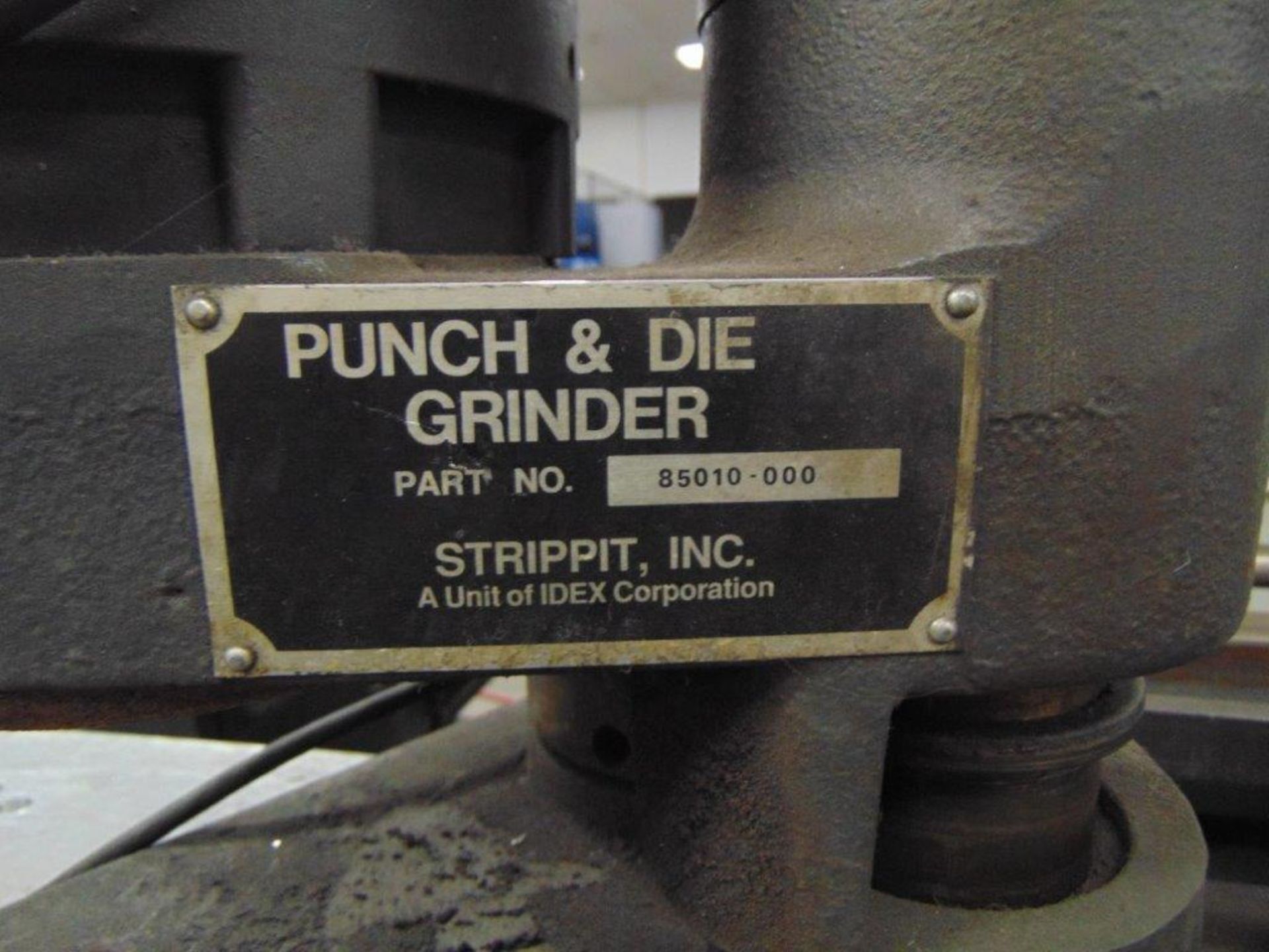 LOT TO INCLUDE: STRIPPIT PUNCH & DIE GRINDER, 3.5" ADAPTER FOR STRIPPIT 30/30 FABRICATOR, MISC. - Image 3 of 5