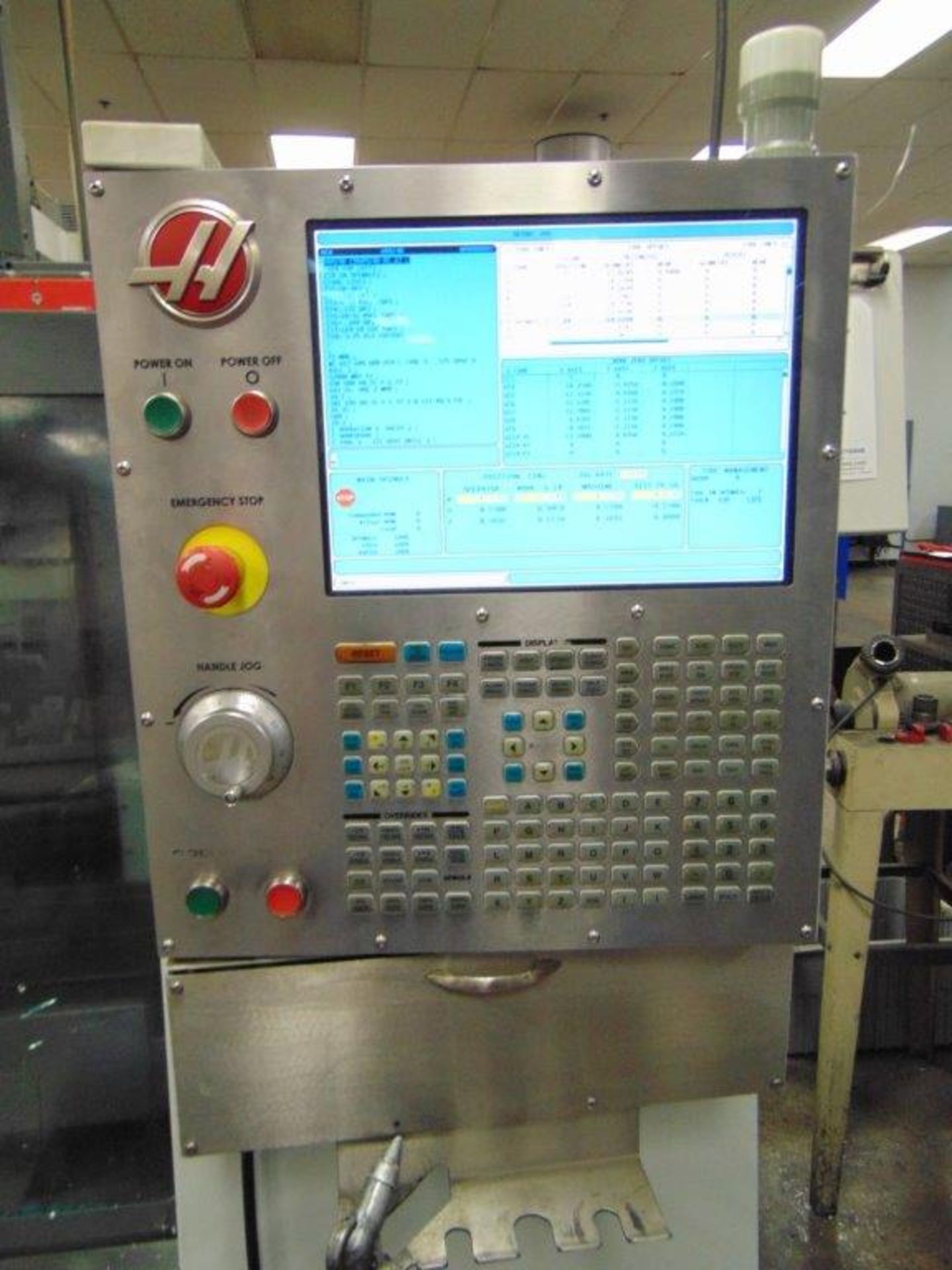 2012 HAAS VF-2SS S/N 1096768, 30” x 16” x 20” TRAVELS, 30HP, 12,000 RPM, USB PORT, RIGID TAPPING - Image 7 of 9