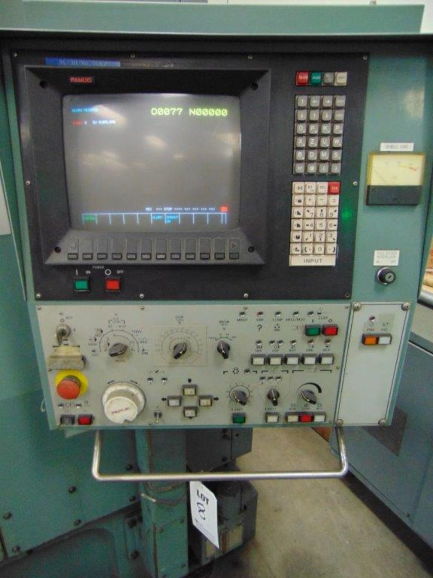 1984 MORI SL-3H CNC TURNING CENTER, S/N 5087, FANUC CONTROL - Image 2 of 8