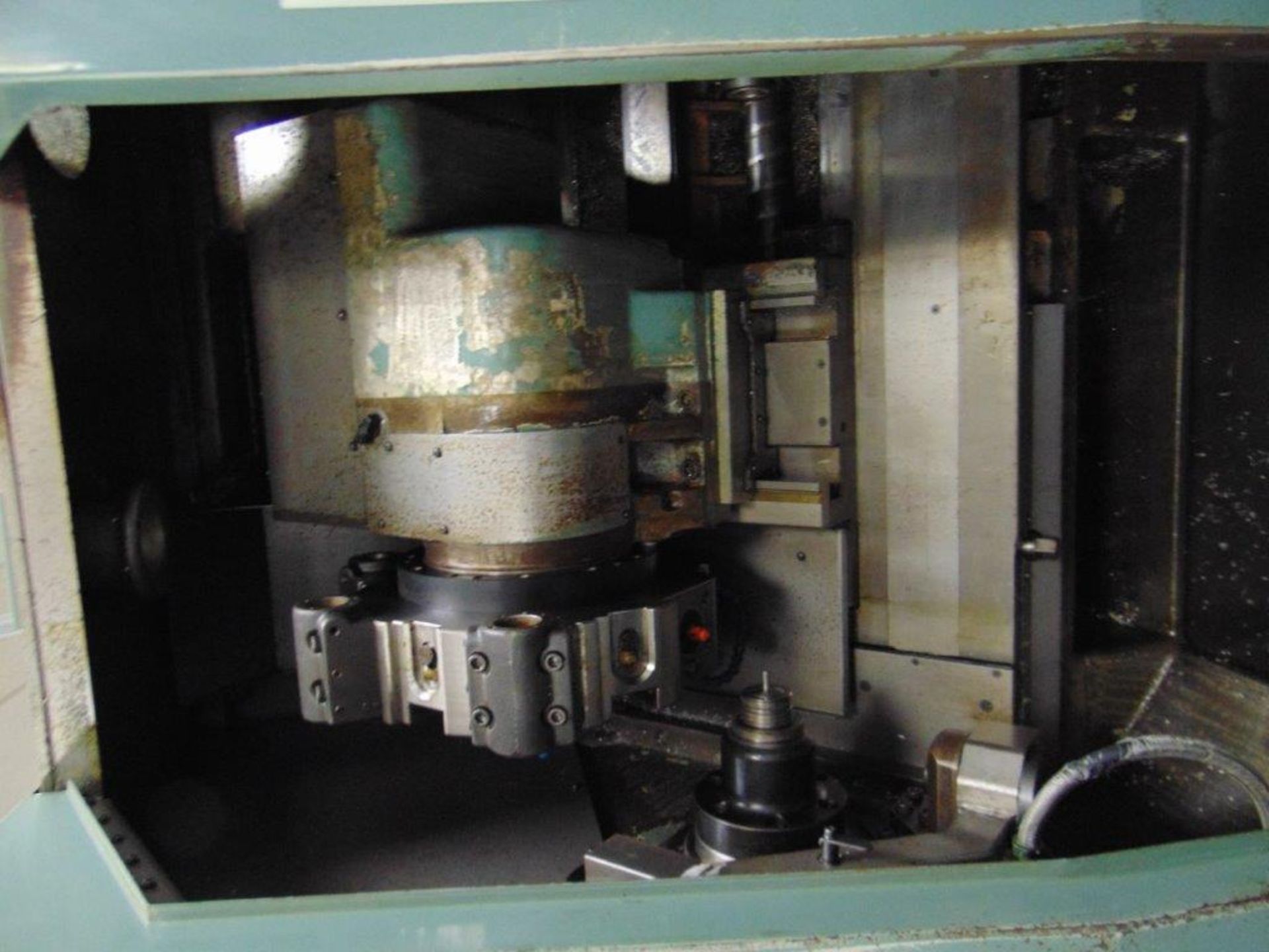 1984 MORI SL-3H CNC TURNING CENTER, S/N 5087, FANUC CONTROL - Image 4 of 8