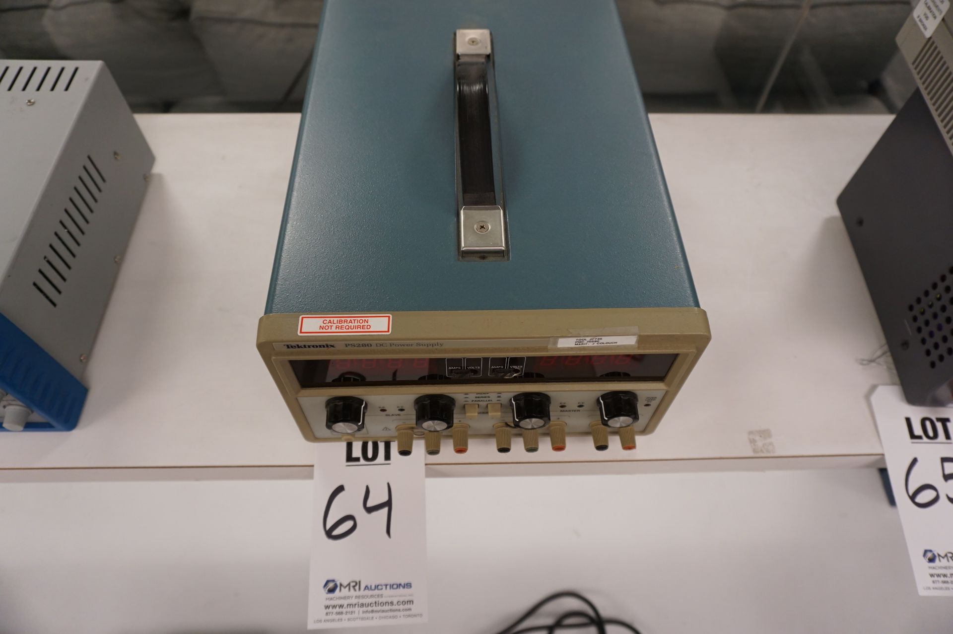 TEKTRONIX DC POWER SUPPLY, MODEL PS280 *CABLE NOT INCLUDED* - Image 2 of 3