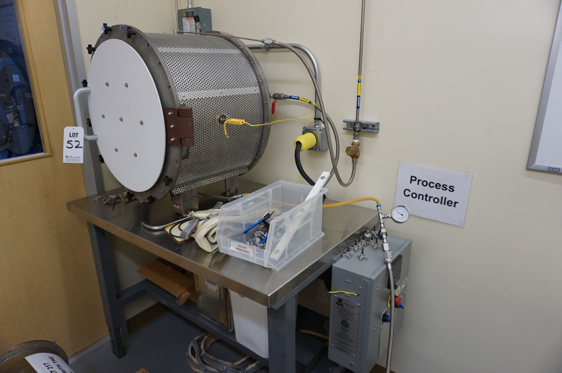 PROCESS FURNACE WITH CONTROL AND WIRING - Image 2 of 4