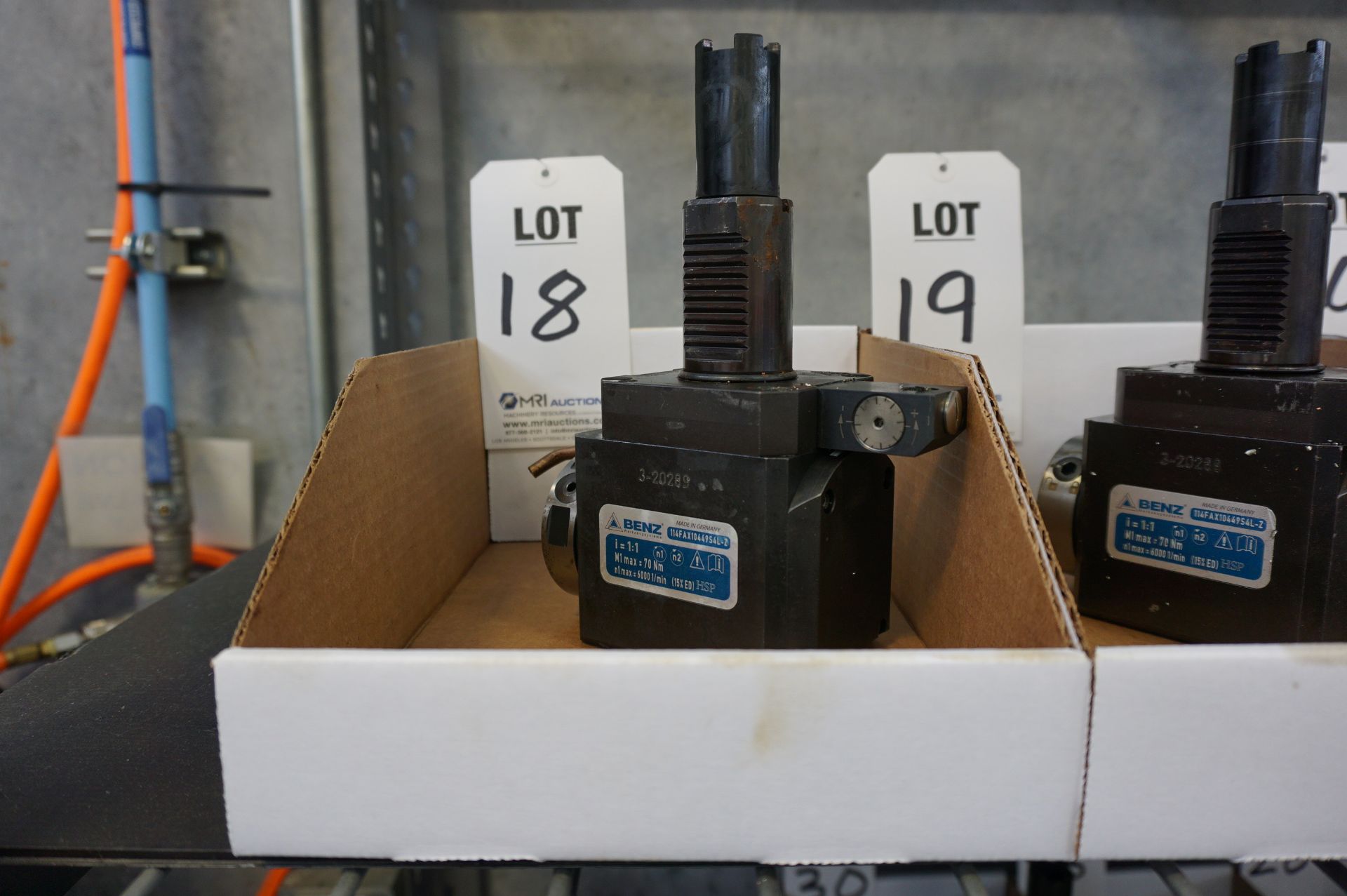 BENZ RADIAL LIVE TOOL, MODEL 114FAX10449S4L-Z (USED WITH HAAS)