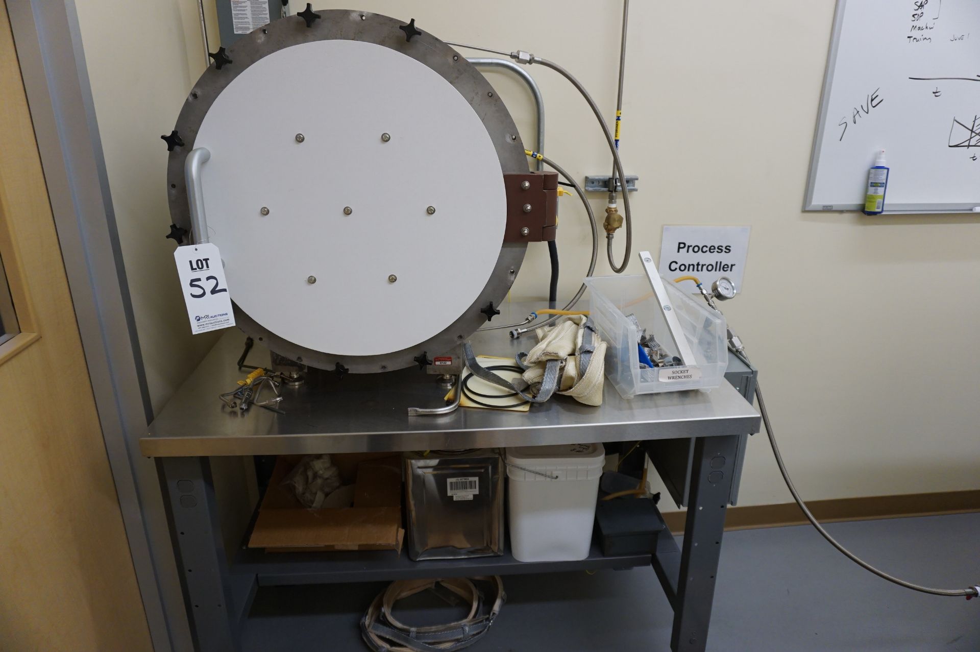 PROCESS FURNACE WITH CONTROL AND WIRING