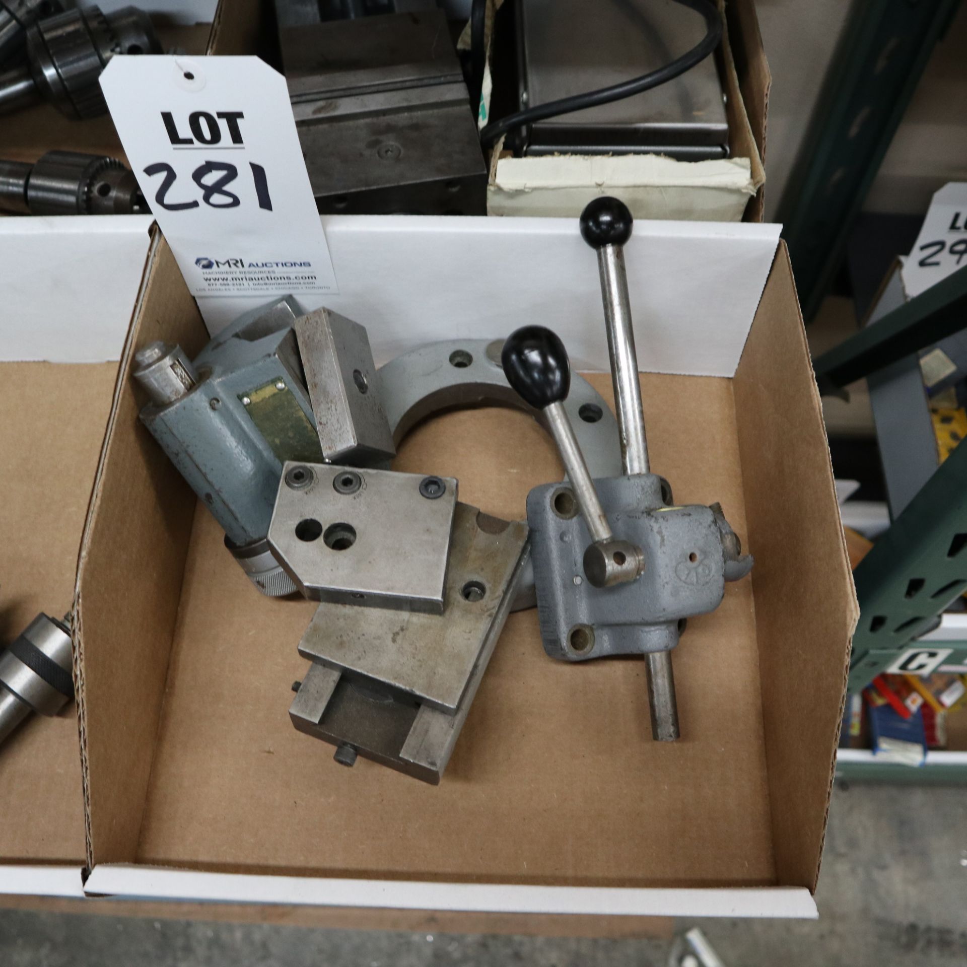 MISC. LATHE ATTACHMENTS - Image 2 of 2