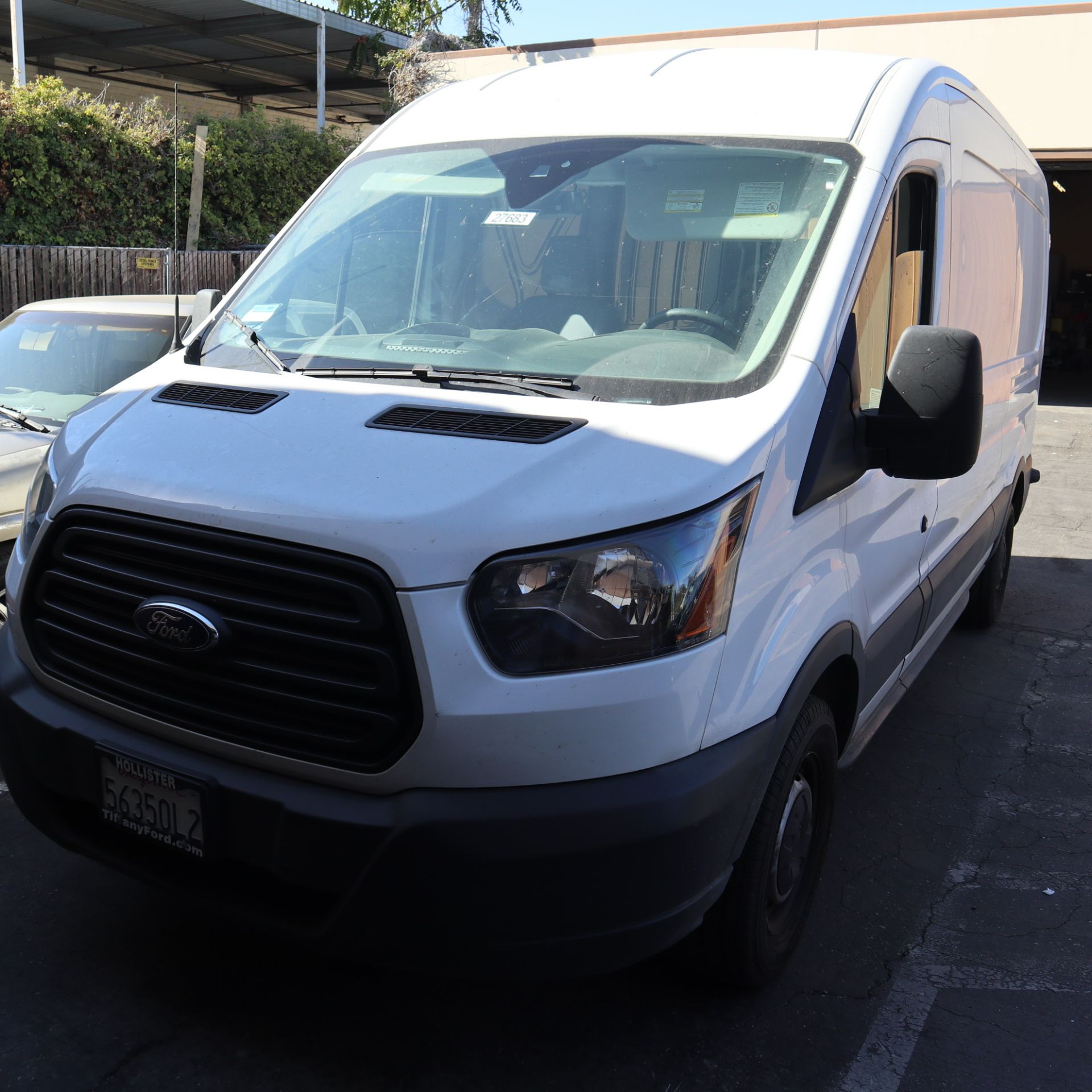 LOW MILEAGE! 2018 FORD TRANSIT-150 SPRINTER VAN, XLT, 6 CYLINDER 3.7L FI DOHC 227 CID, BACK UP