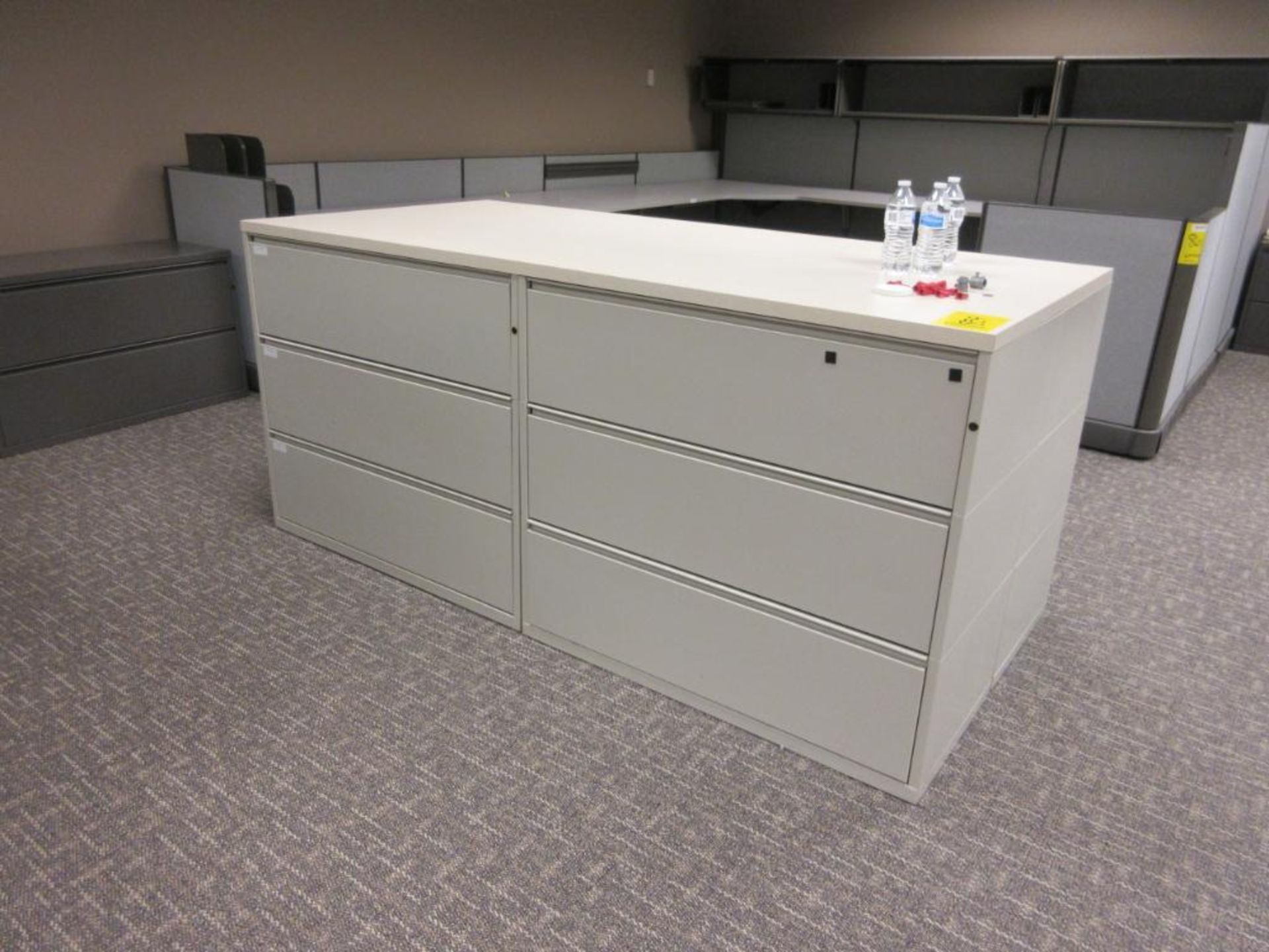 (15) LATERAL FILE CABINETS, TAN - Image 3 of 3