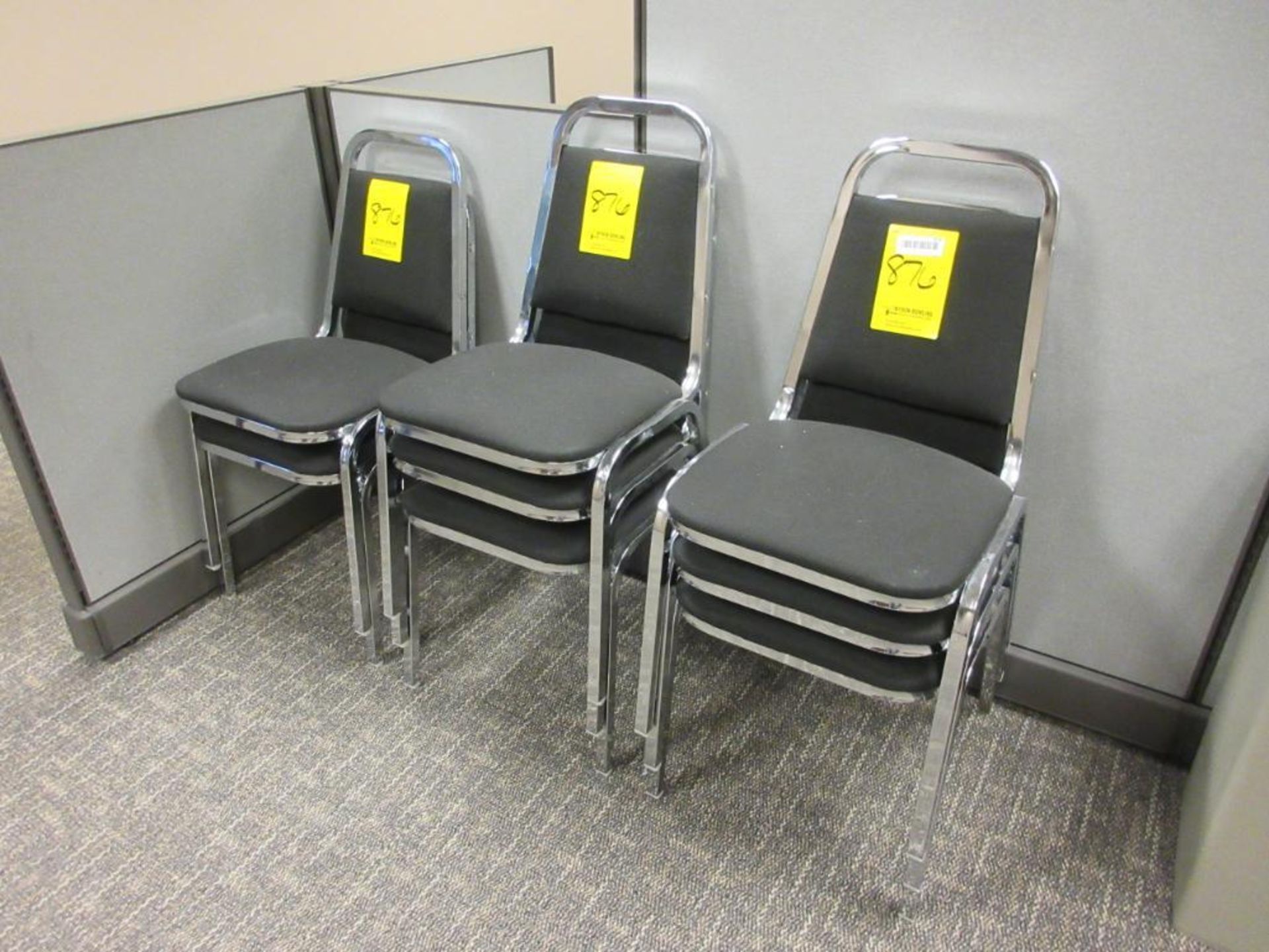 (11) STACKABLE CHAIRS