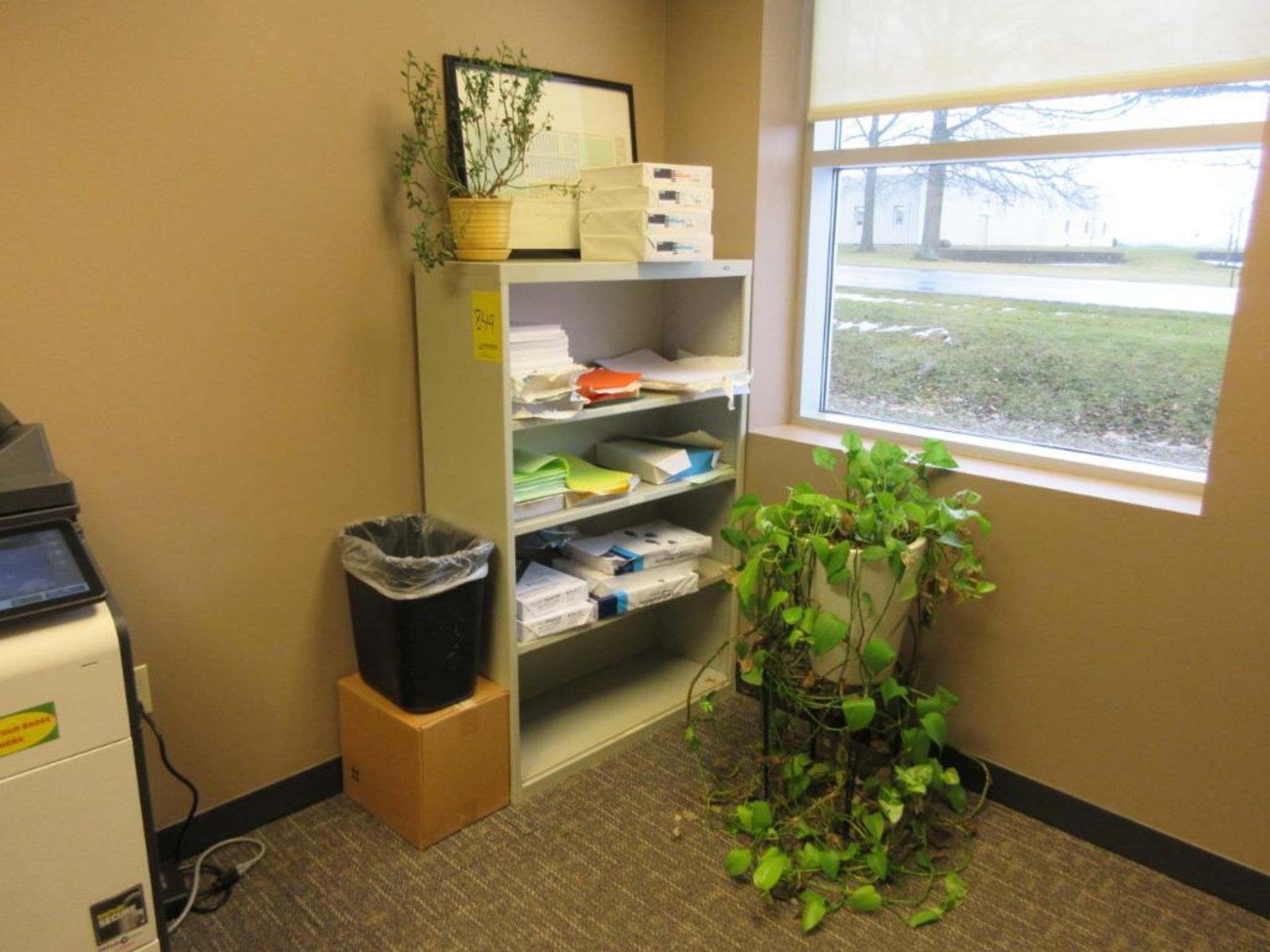 FILE CABINET, BOOK SHELF, 2-DOOR CABINET - Image 2 of 3