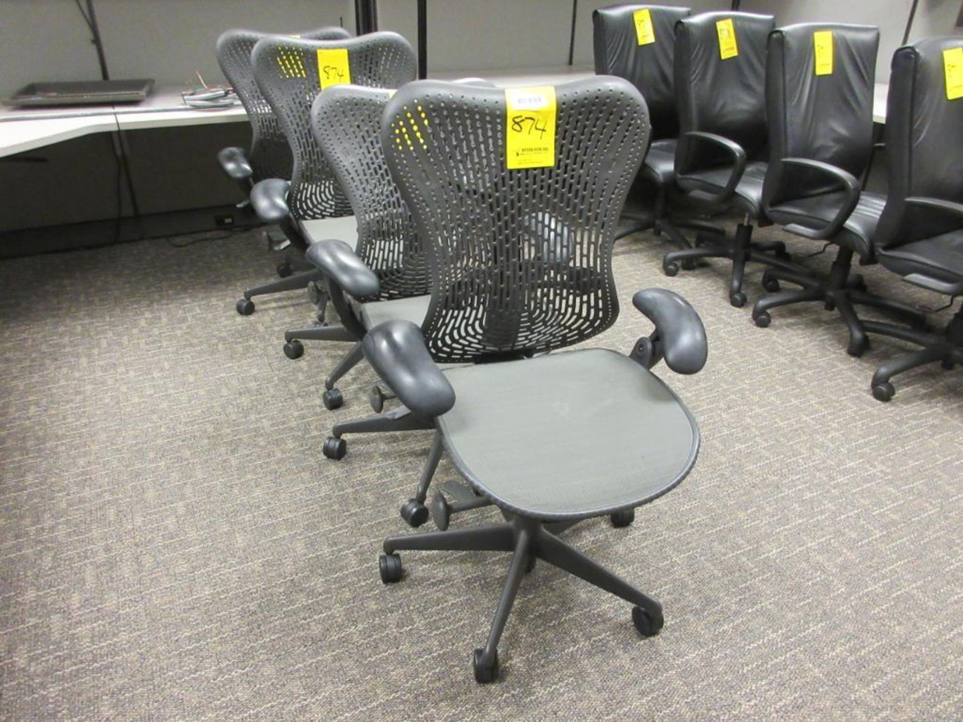 (4) HERMAN MILLER OFFICE CHAIRS