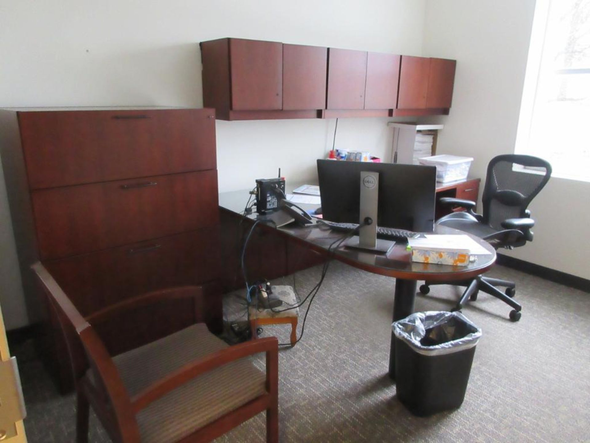 FURNITURE CONTENTS OF OFFICE, (ELECTRONICS OR PERSONAL ITEMS NOT INCLUDED)