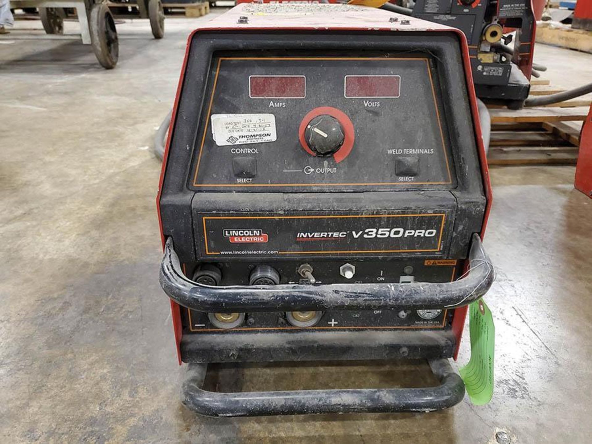 (2) LINCOLN INVERTEC V350 PRO CV-CC WELDER - Image 2 of 4