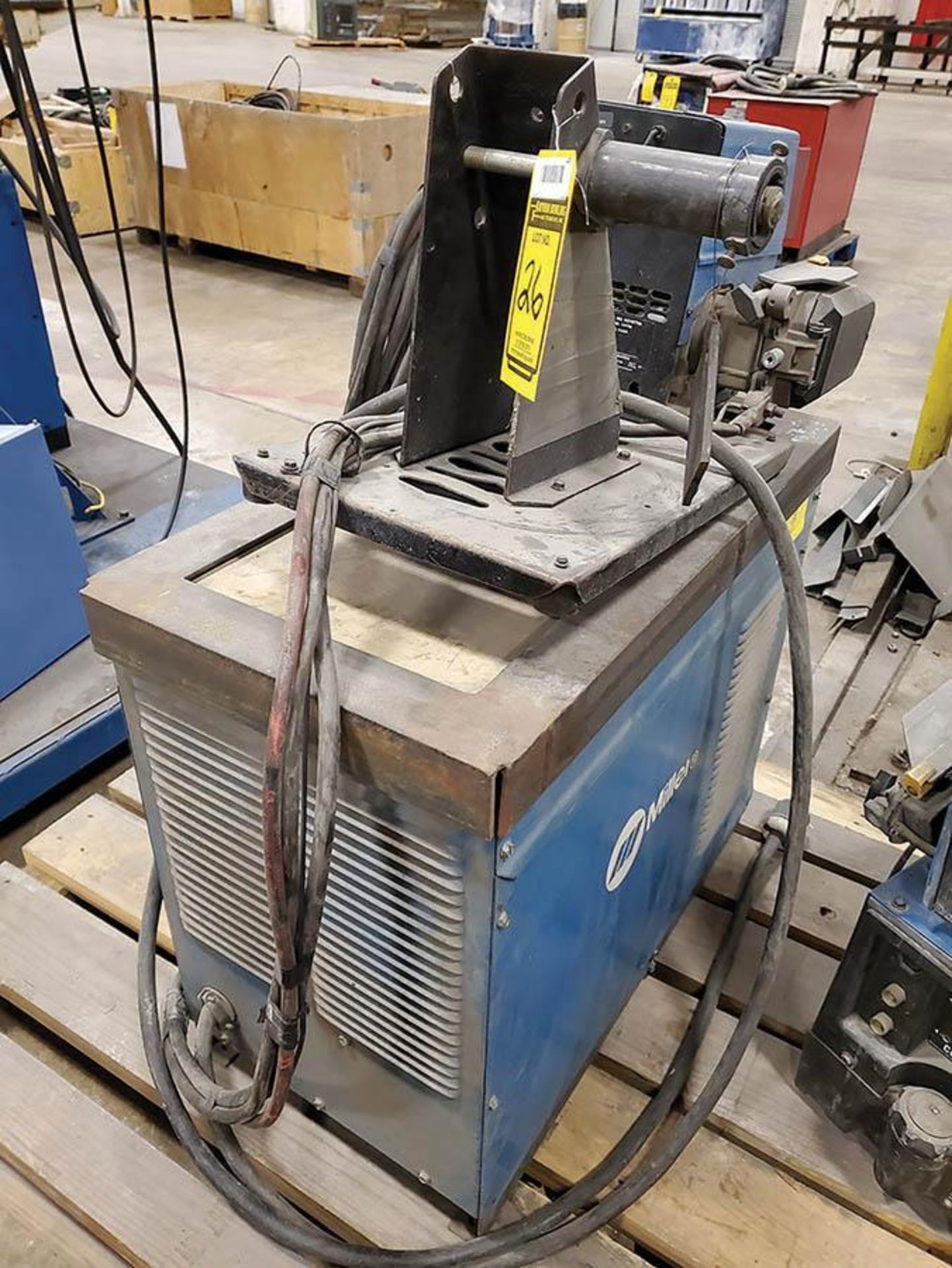 MILLER CP-300 CV-DC ARC WELDER WITH 60 SERIES 24V WIRE FEED - Image 5 of 5