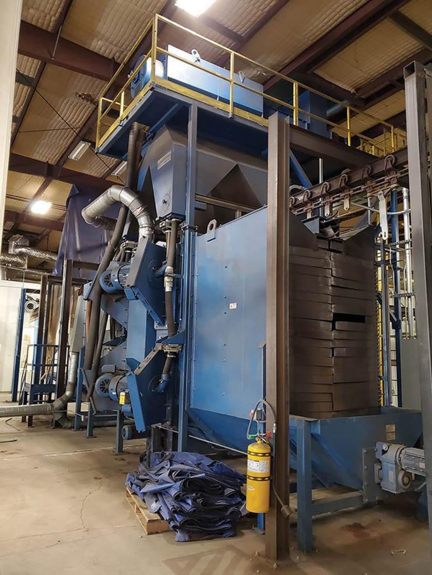 2014 WHEELABRATOR, S/N 600665, 460 VAC, 355.4 HP, 60 CYCLE, 24VDC CONTROL VOLTS, 265.1 KW, 438.8 AMP - Image 3 of 13