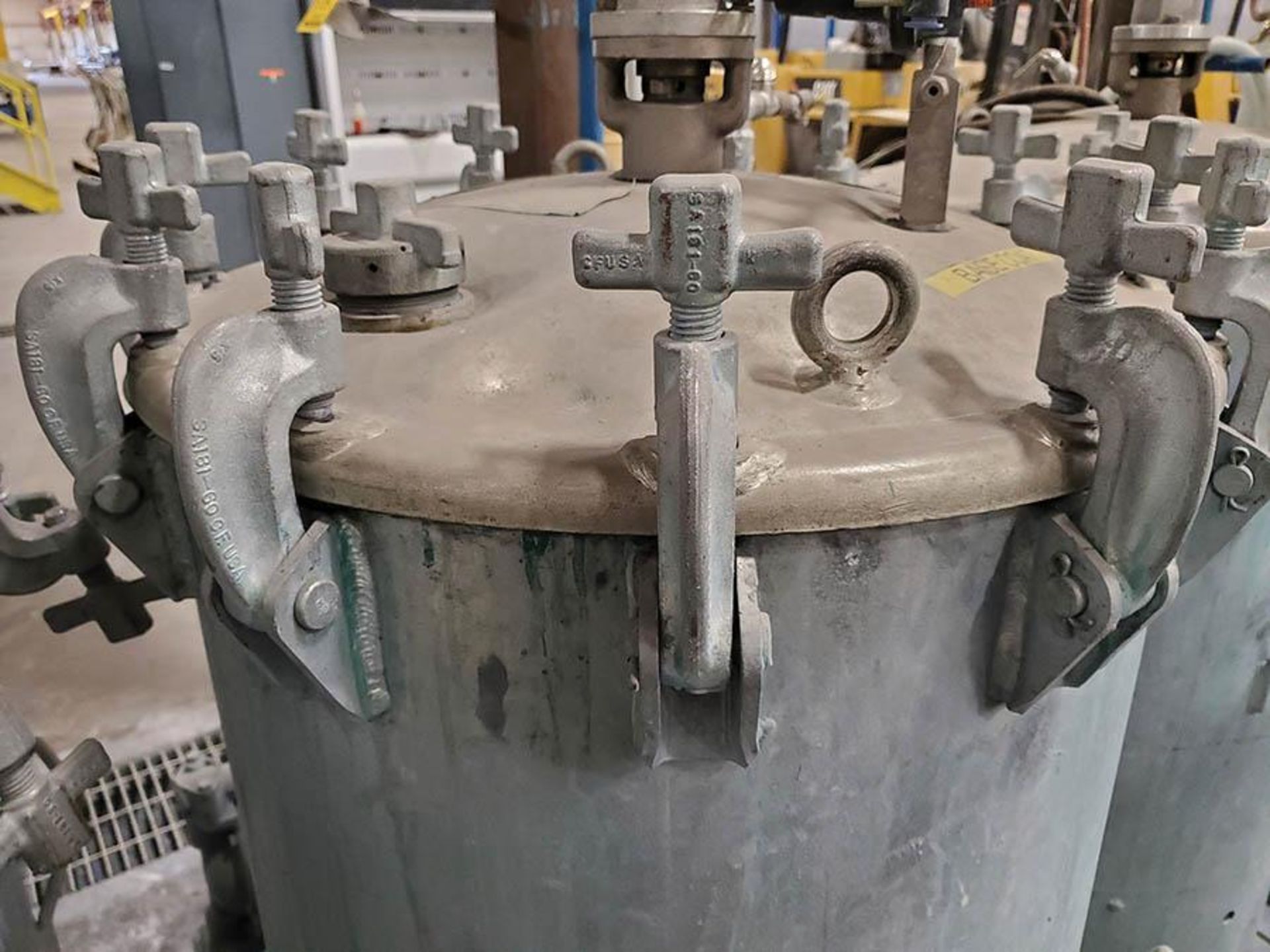 BINKS POWDER PRESSURE POT, 110 MAX PSIG, 23 1/2'' INSIDE DIA. - Image 3 of 4