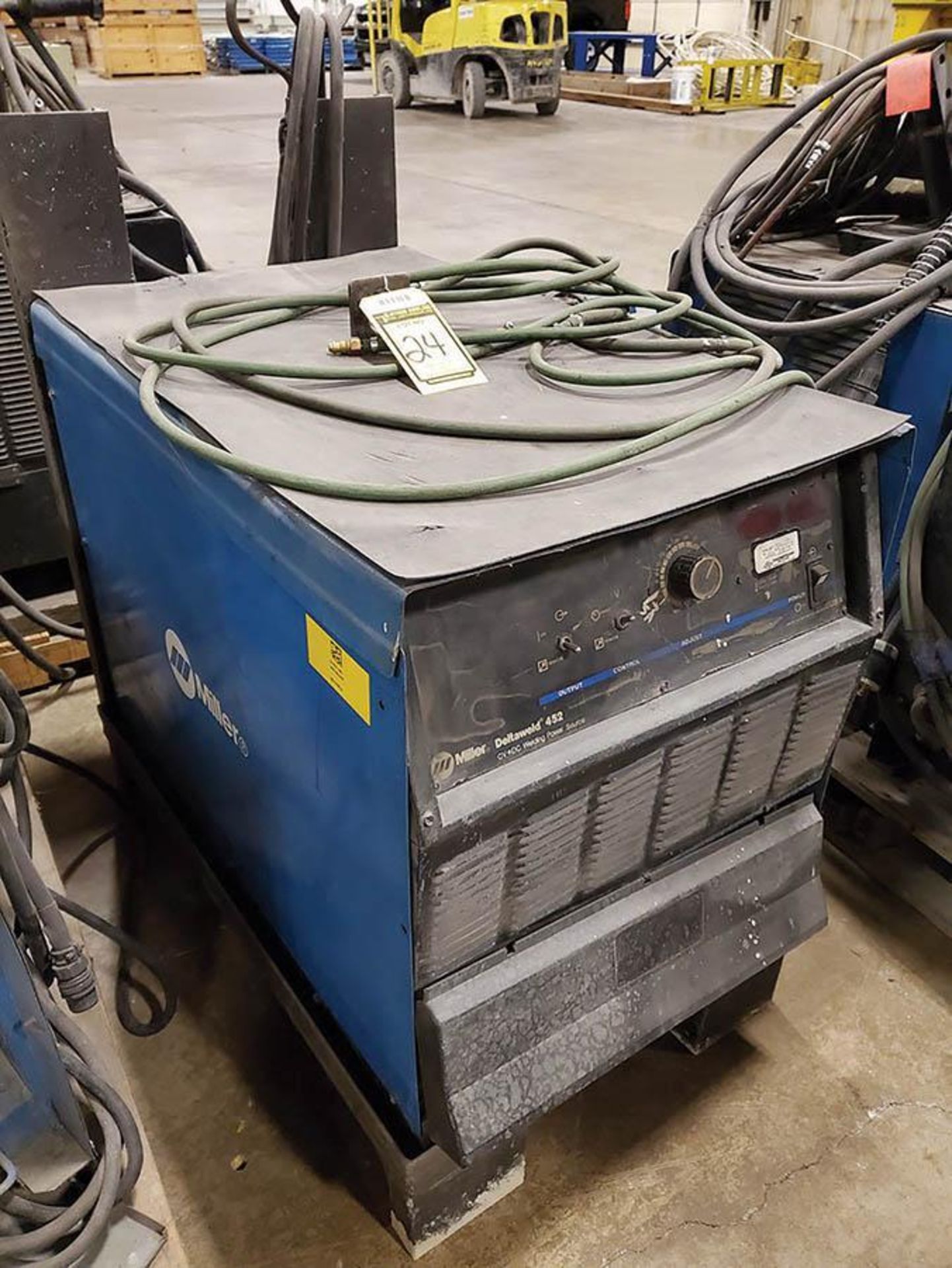 MILLER DELTAWELD 452 CV-DC WELDERS WITH MILLER WIRE FEED