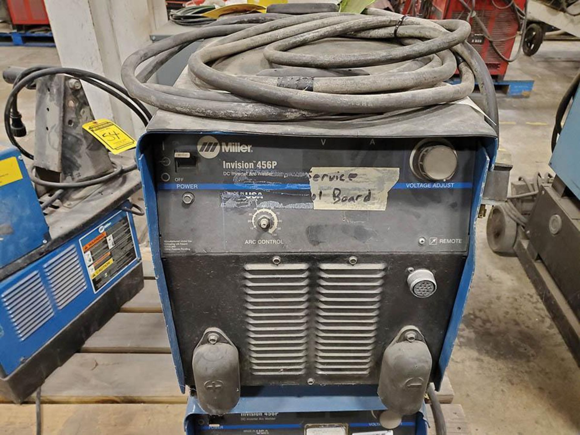 MILLER INVISION 456P DC INVERTER ARC WELDER - Image 2 of 3