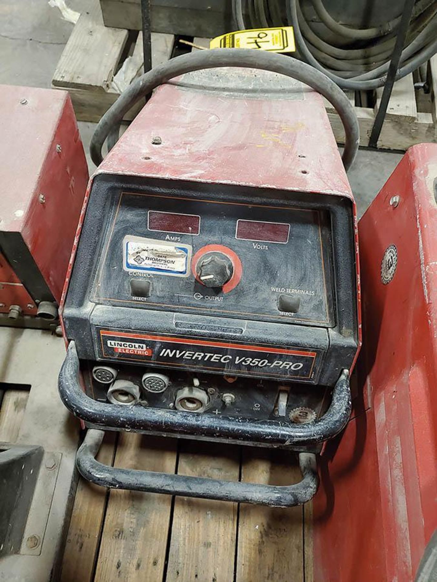 (2) LINCOLN INVERTEC V350 PRO CV-CC WELDER - Image 3 of 4