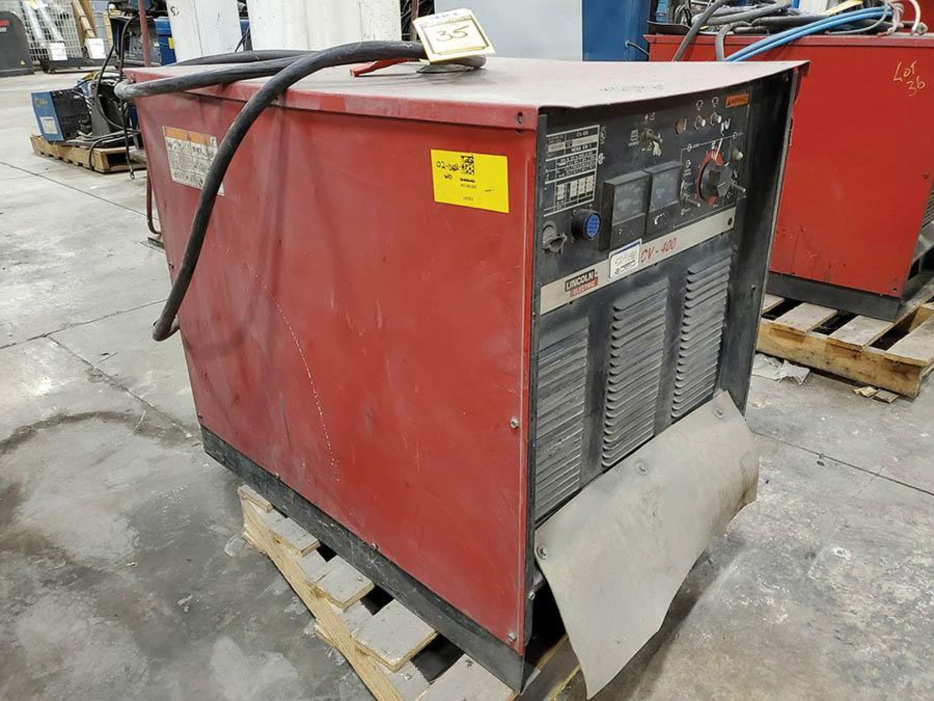 LINCOLN IDEALARC CV-400 CV-DC ARC WELDER