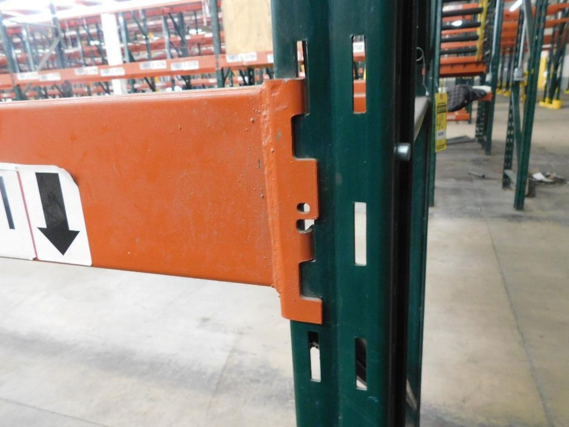 (1) RIDG-U-RAK PICK MODULE - (48) SECTION PICK MODULE, (4) 18 FT. UPRIGHTS, (46) 16 FT. UPRIGHTS, (2 - Image 5 of 5