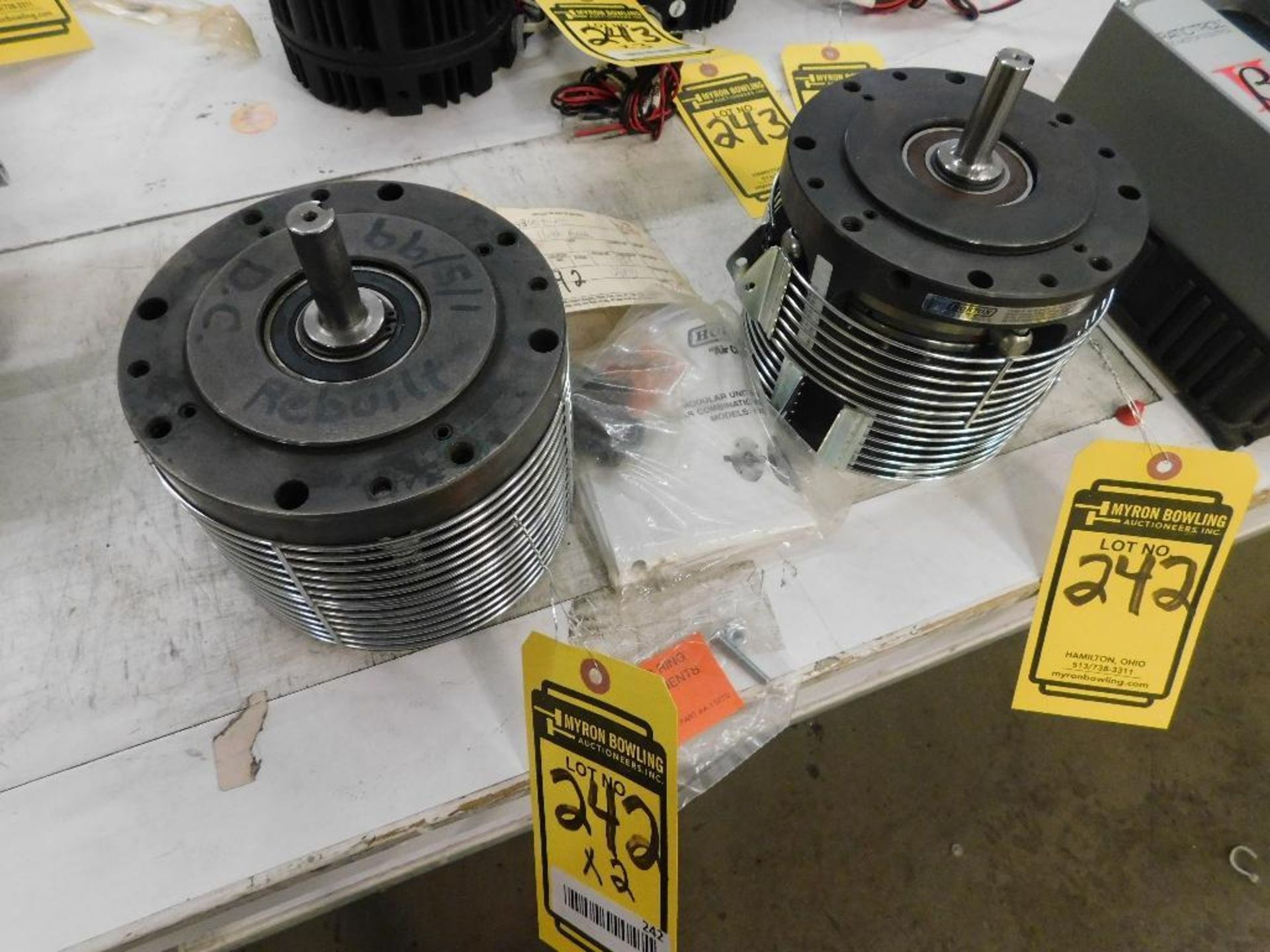 (2) HORTON AIR CLUTCH BRAKES