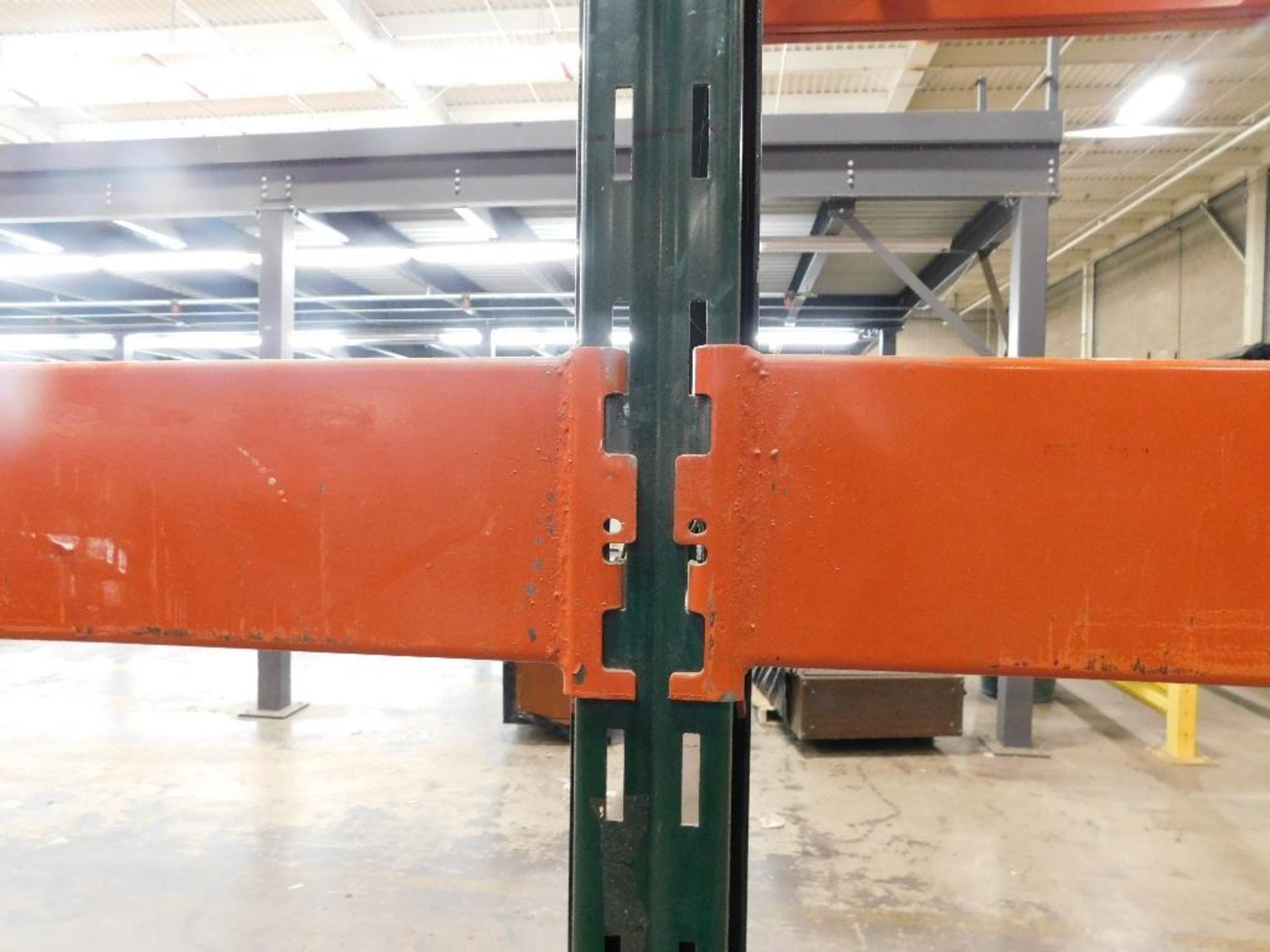 (7X) SECTIONS OF RIDG-U-RAK PALLET RACKING, (1) 20 FT. UPRIGHT, (1) 17 FT. 4 IN. UPRIGHT, (6) 16 FT. - Image 4 of 4