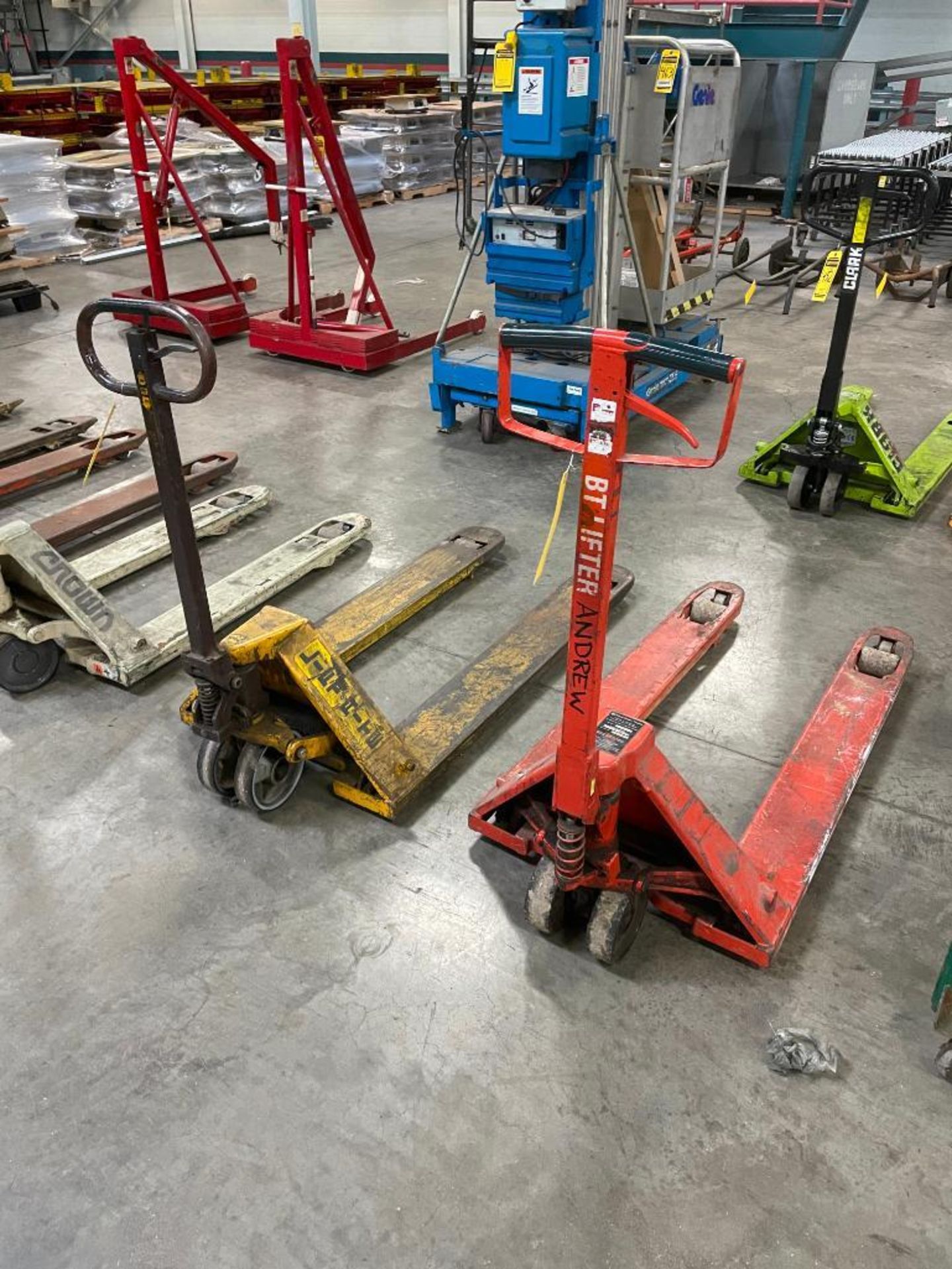 (2) 5500 LB. PALLET JACKS