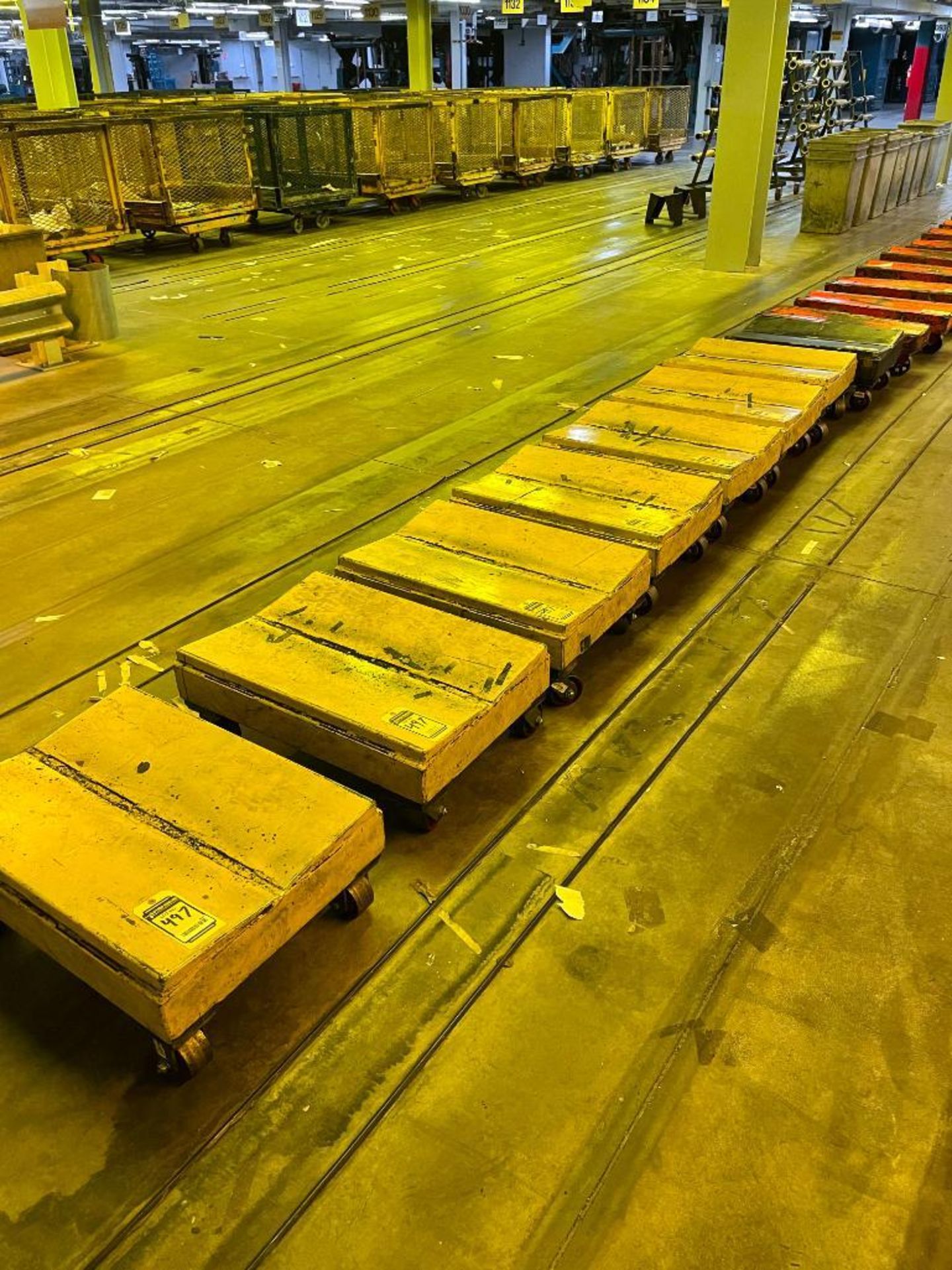 (8) HEAVY DUTY STEEL CYLINDER CARRY DIE CARTS