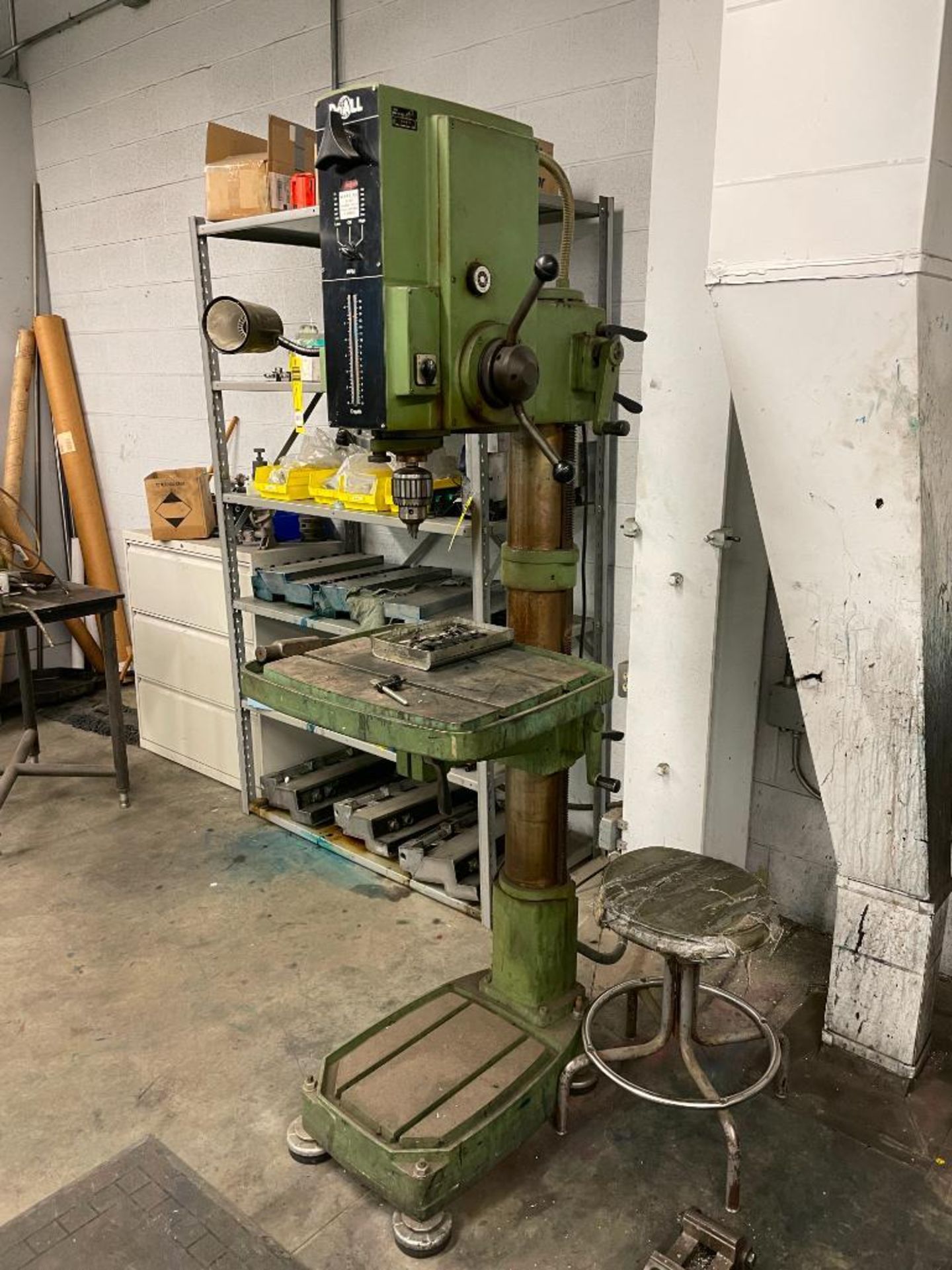 DOALL DRILL PRESS, MODEL DGP 24, 24'' THROAT CAPACITY, VARIABLE SPEED, 90 RPM-3360 RPM - Image 2 of 4