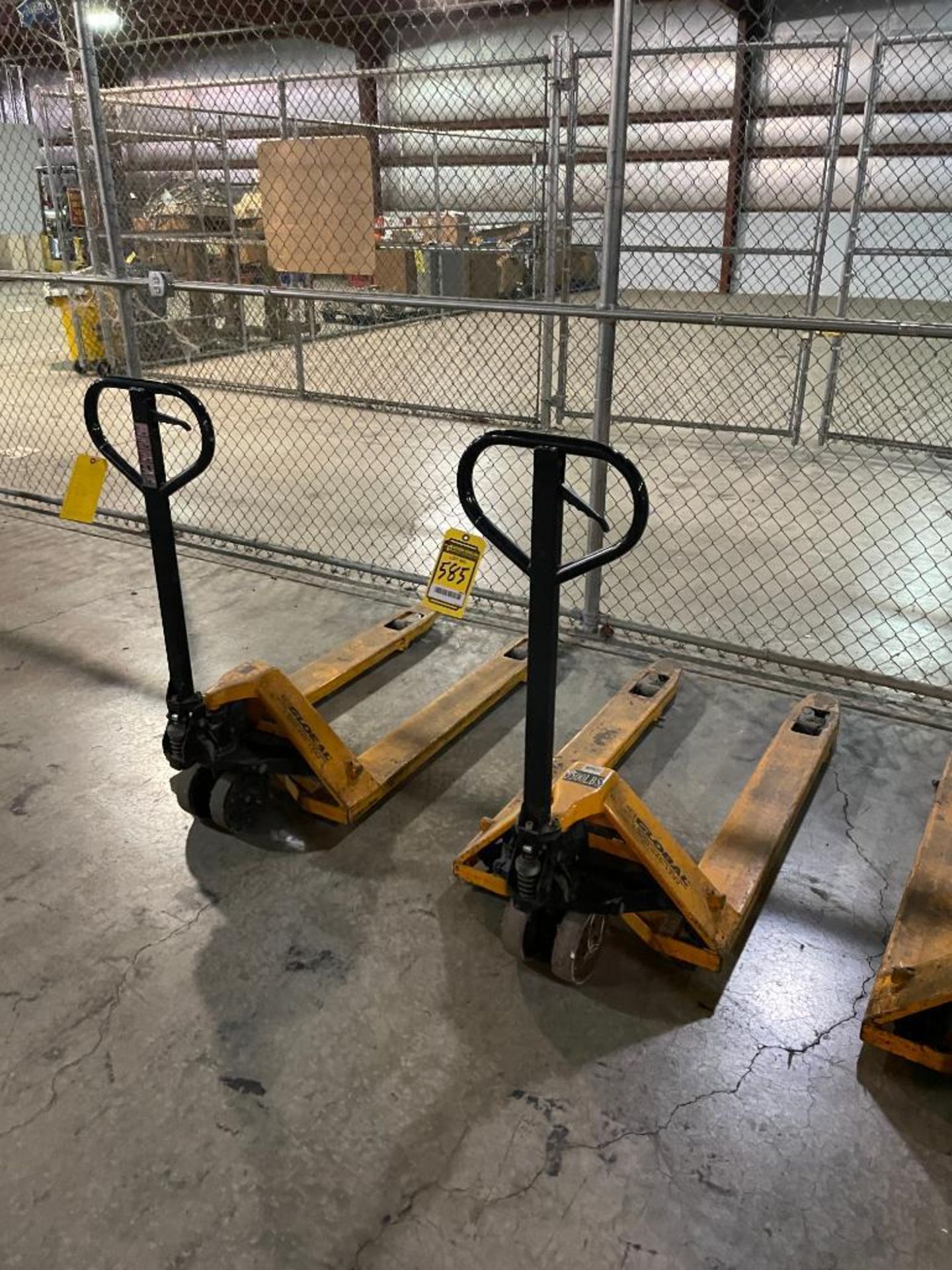 (2) GLOBAL 5500 LB. PALLET JACKS