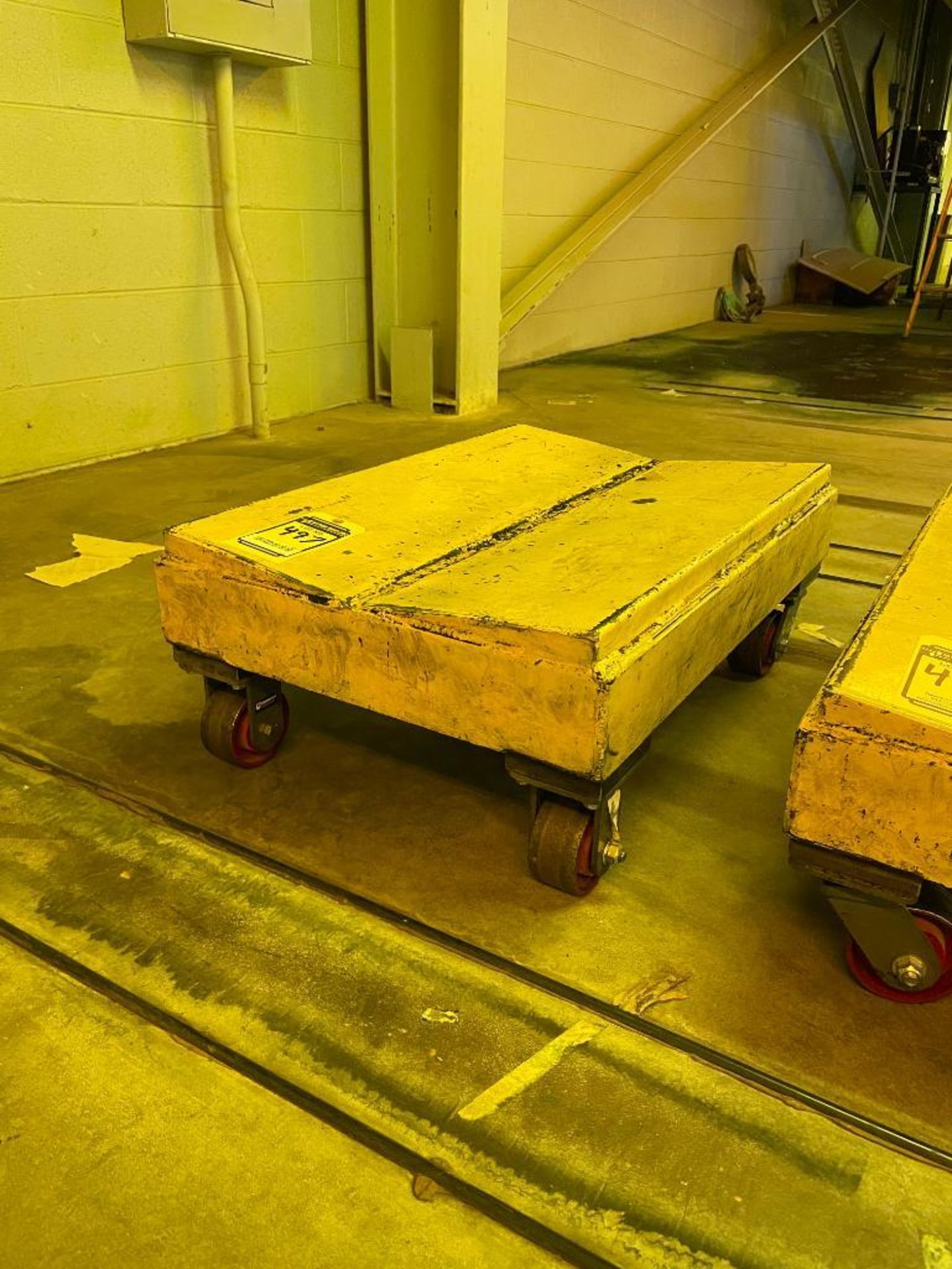 (8) HEAVY DUTY STEEL CYLINDER CARRY DIE CARTS - Image 2 of 2