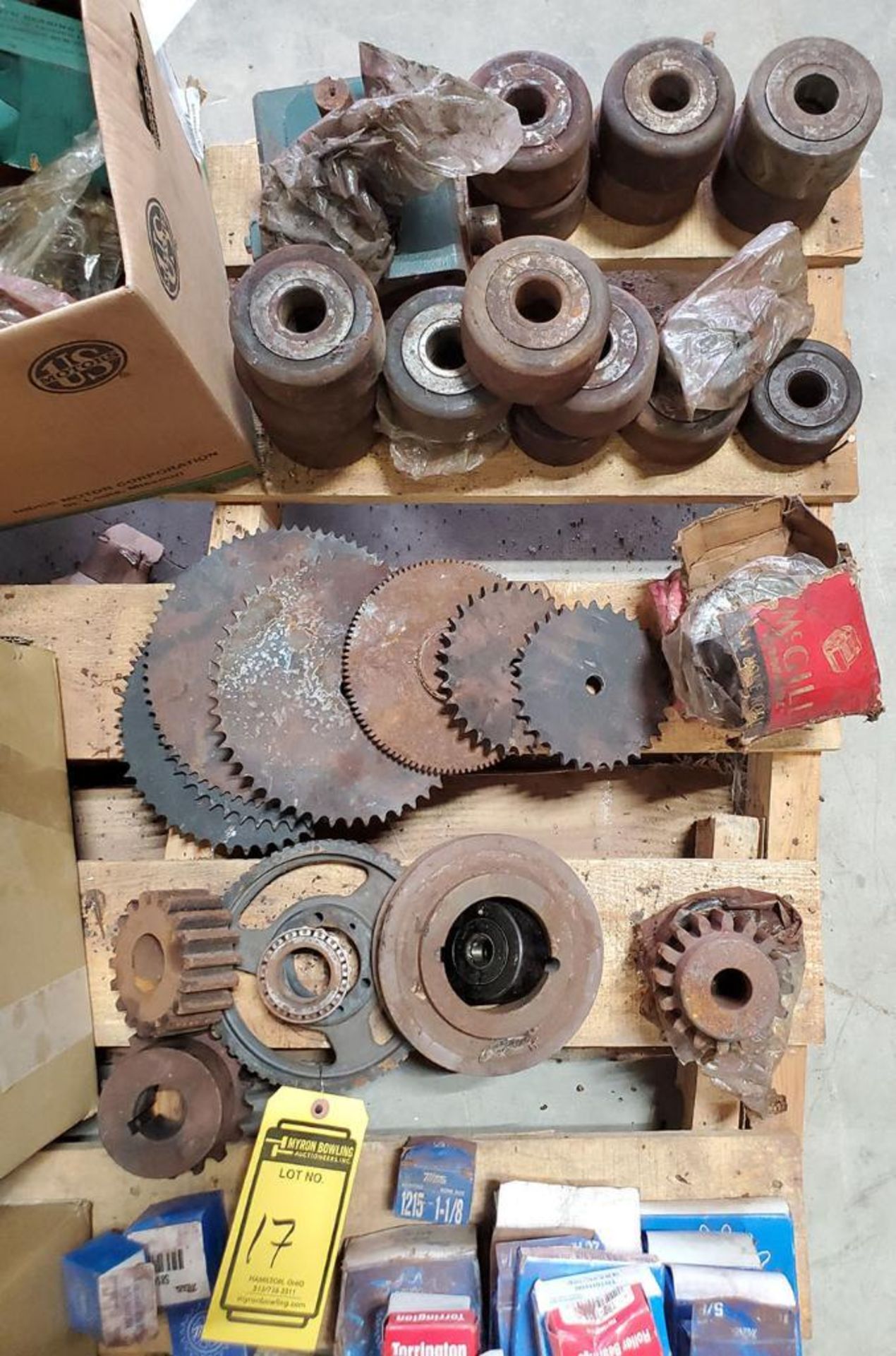 (3) SKID OF ASSORTED BEARINGS, SEALS, AND SPROCKETS - Image 11 of 12