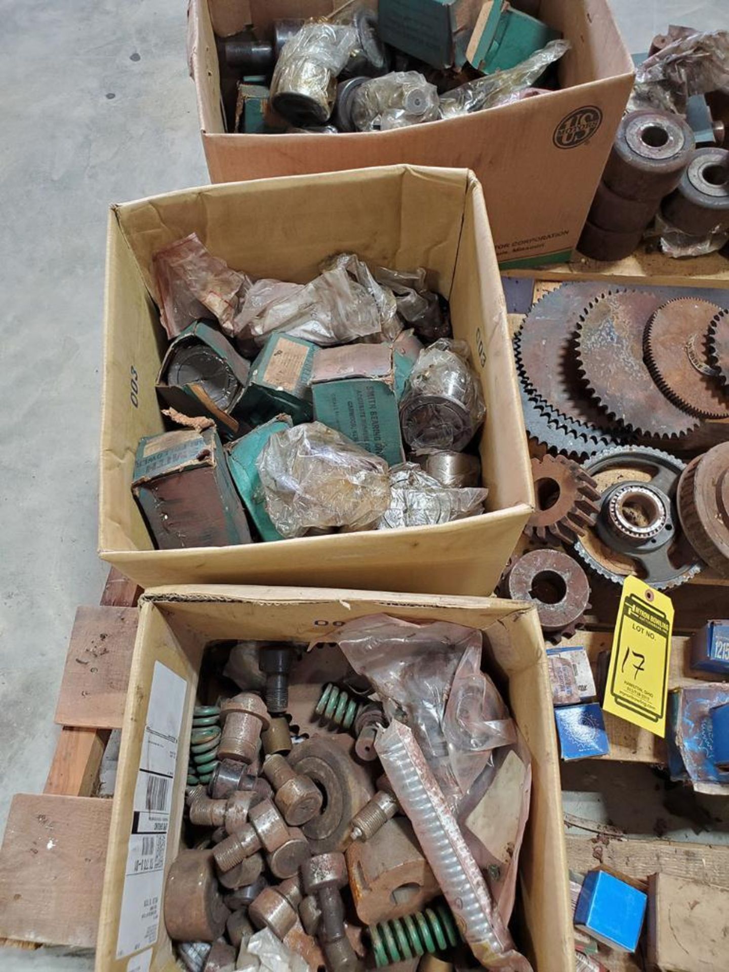 (3) SKID OF ASSORTED BEARINGS, SEALS, AND SPROCKETS - Image 12 of 12