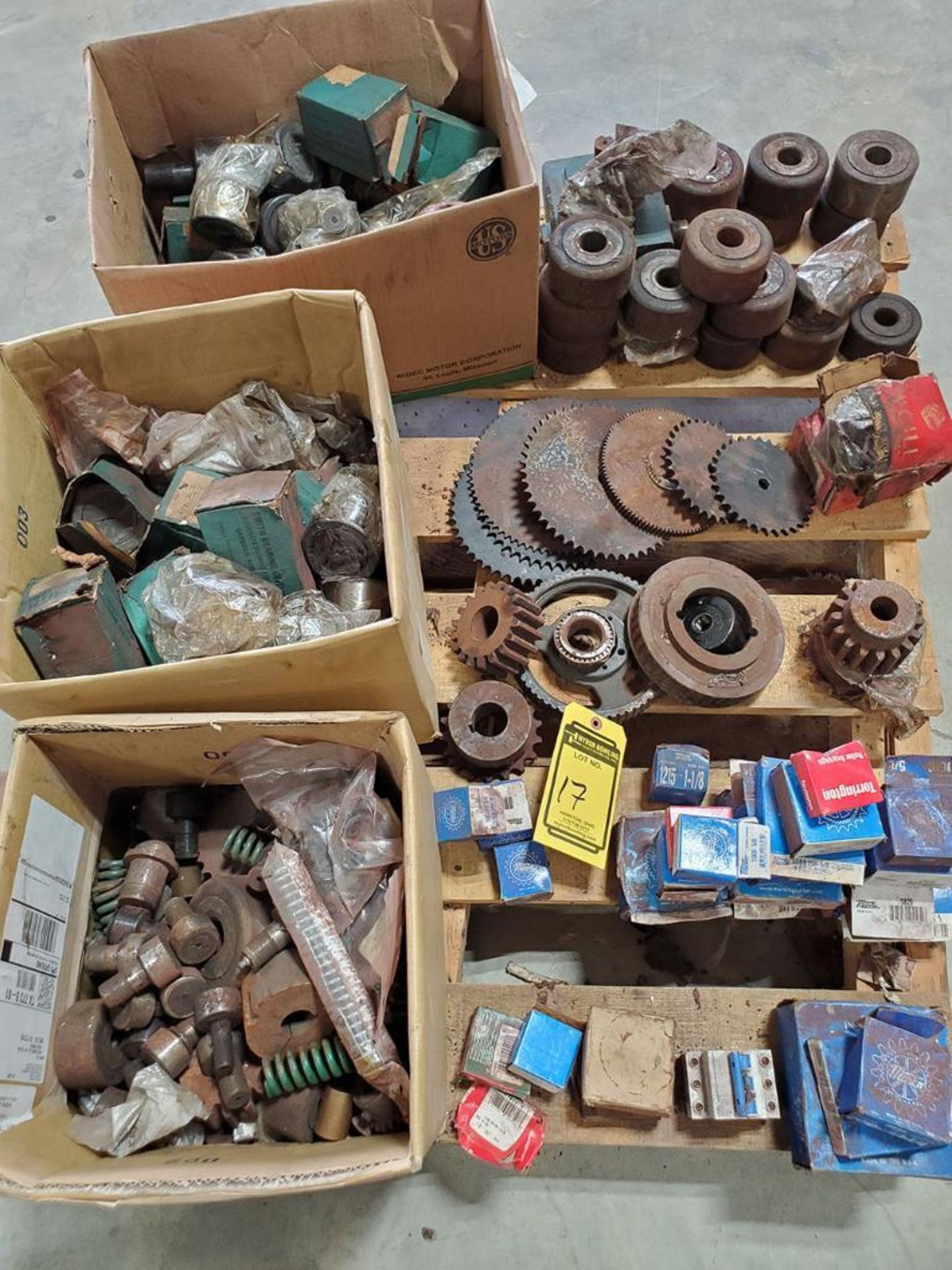 (3) SKID OF ASSORTED BEARINGS, SEALS, AND SPROCKETS - Image 9 of 12