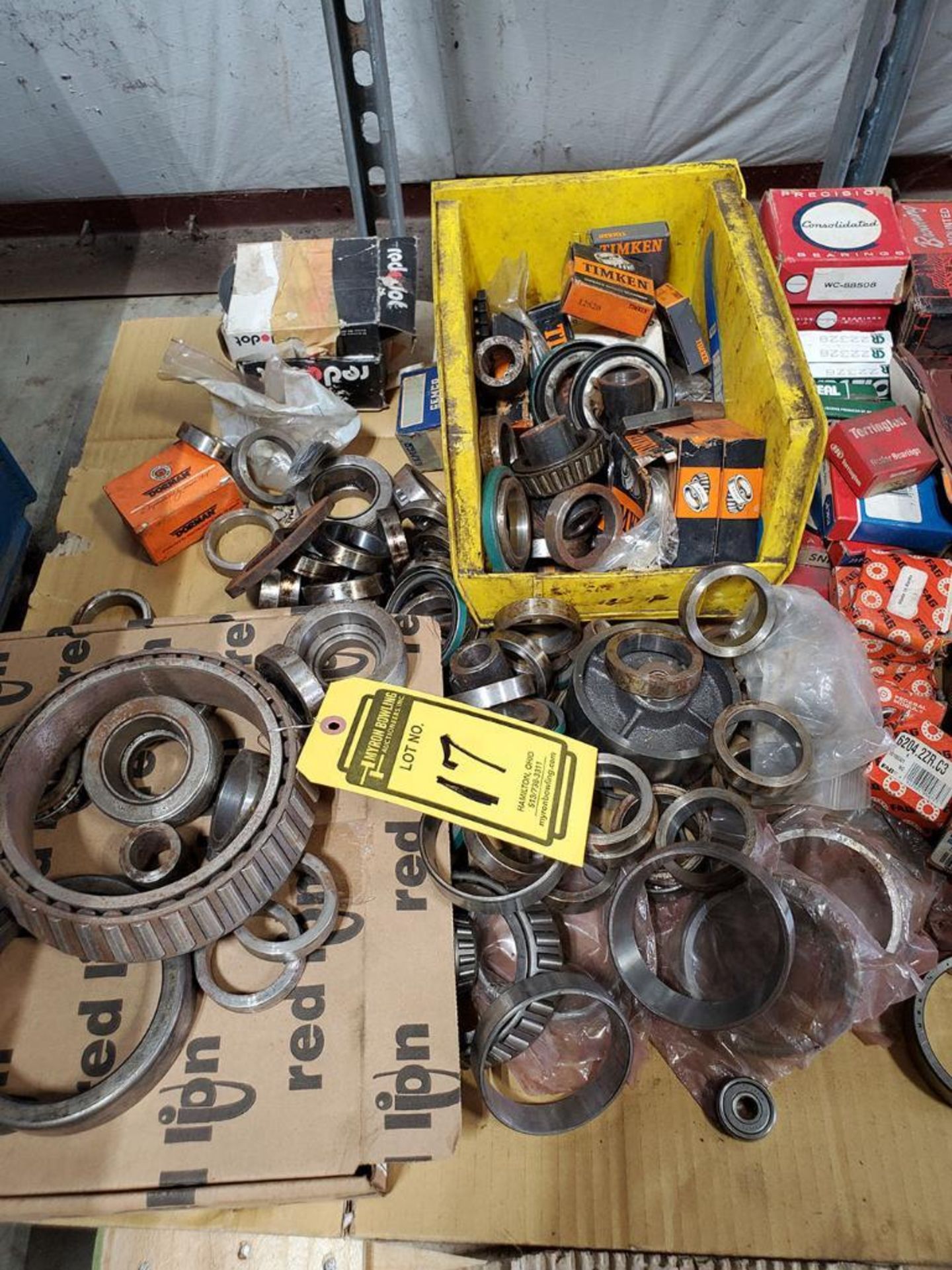 (3) SKID OF ASSORTED BEARINGS, SEALS, AND SPROCKETS - Image 5 of 12